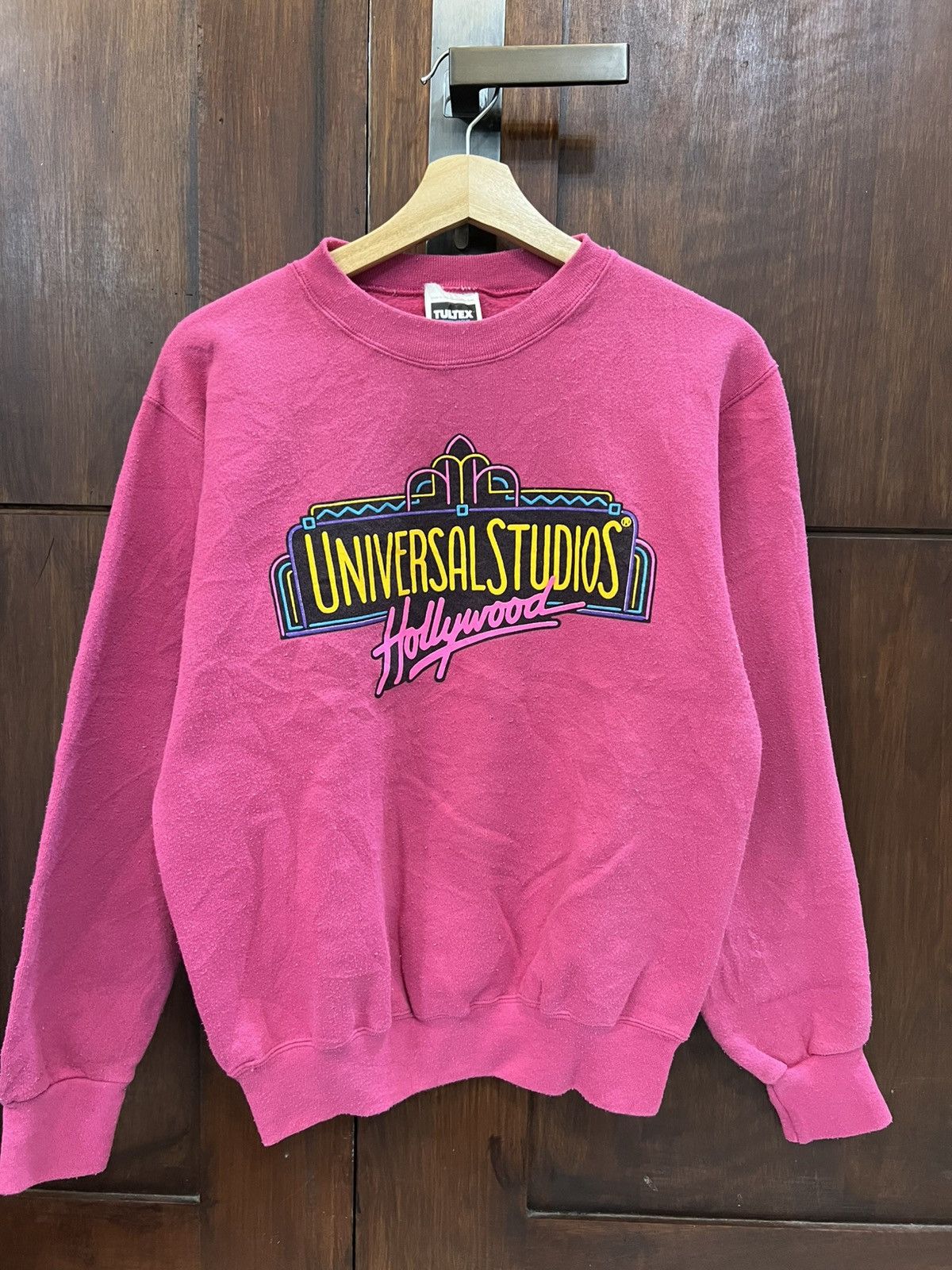 Universal Studios × Vintage Vintage 80’s Universal Studion Hollywood Sweatshirt Size US S / EU 44-46 / 1 - 1 Thumbnail