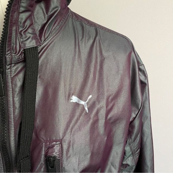 Puma Puma Purple Green Explosive Windbreaker - S, oversized Size S / US 4 / IT 40 - 4 Thumbnail