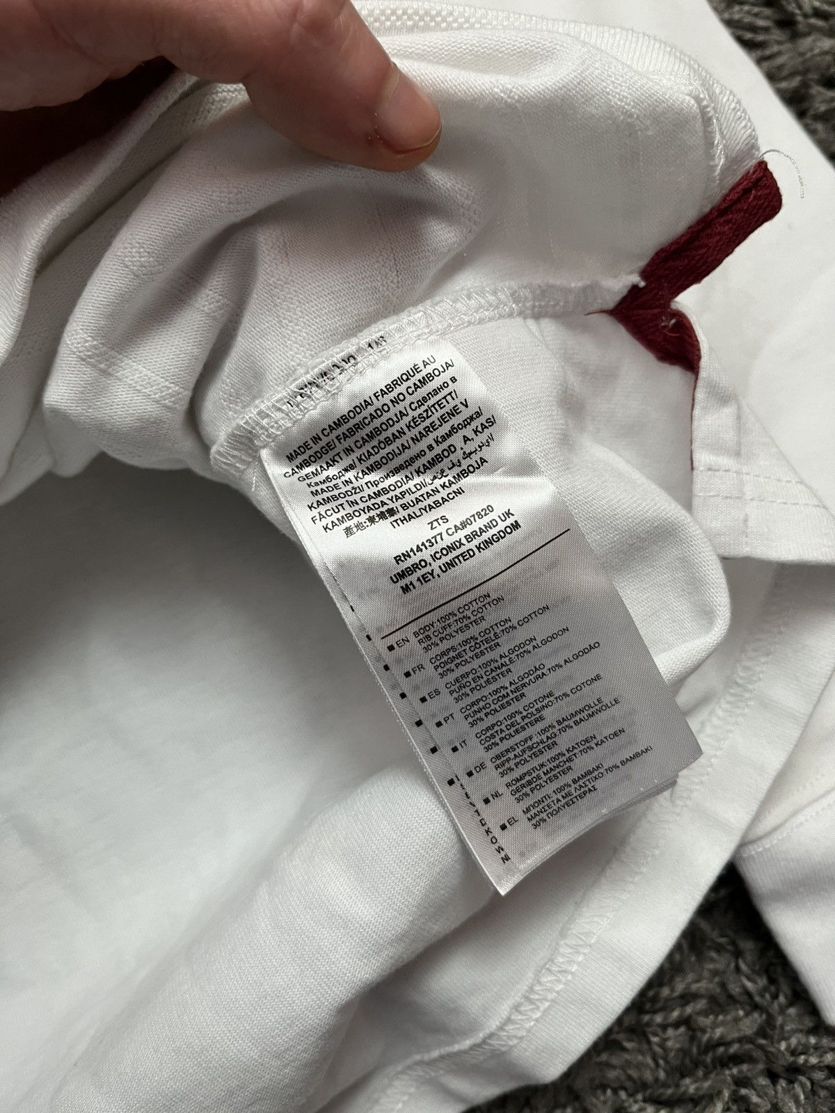 Umbro Vintage Style Umbro England Rugby Polo Shirt White O2 Size US XL / EU 56 / 4 - 6 Thumbnail