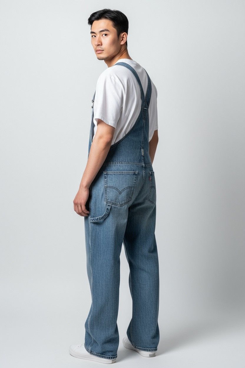 Levi's 💥FLARE💥90's LEVI'S RUSTY OVERALL RARE POCKET BOOTCUT MUDWASH Size US 30 / EU 46 - 18 Thumbnail