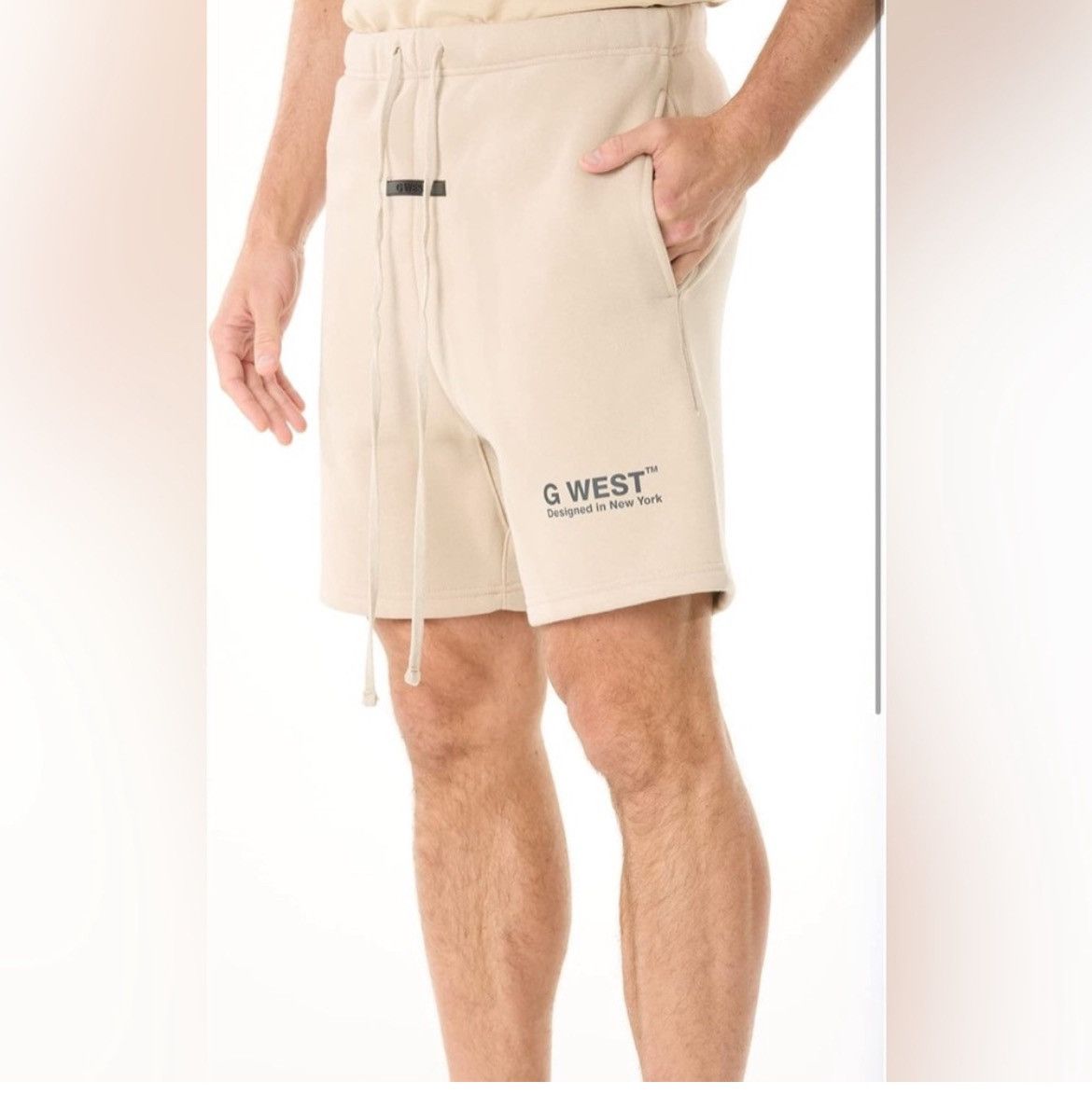 Other NWT G West Mens Lifestyle Premium Sweat Shorts Size US 32 / EU 48 - 2 Thumbnail