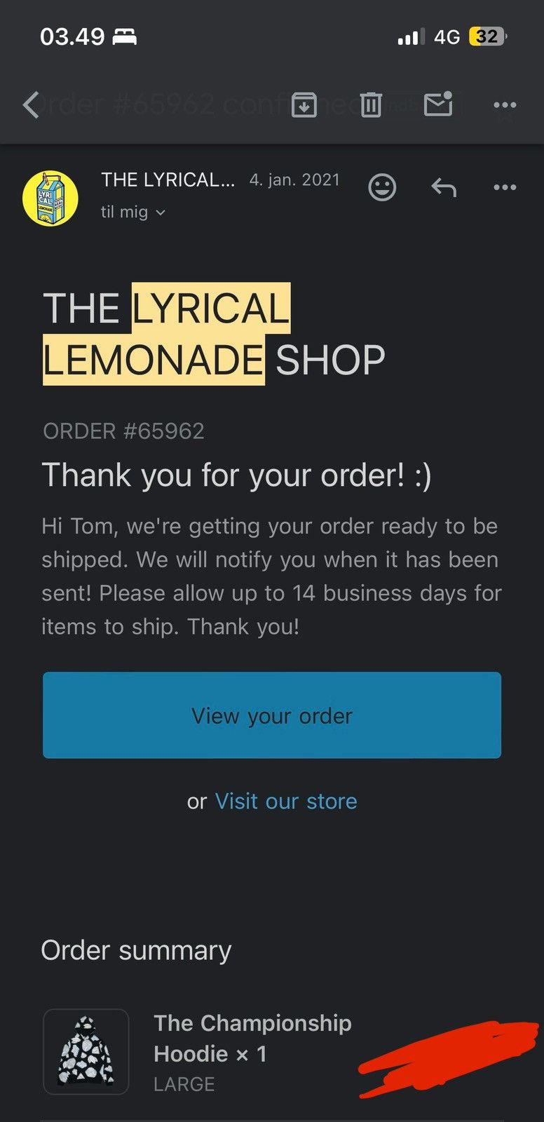 Lyrical Lemonade Lyrical Lemonde all over hoodie Size US L / EU 52-54 / 3 - 4 Thumbnail