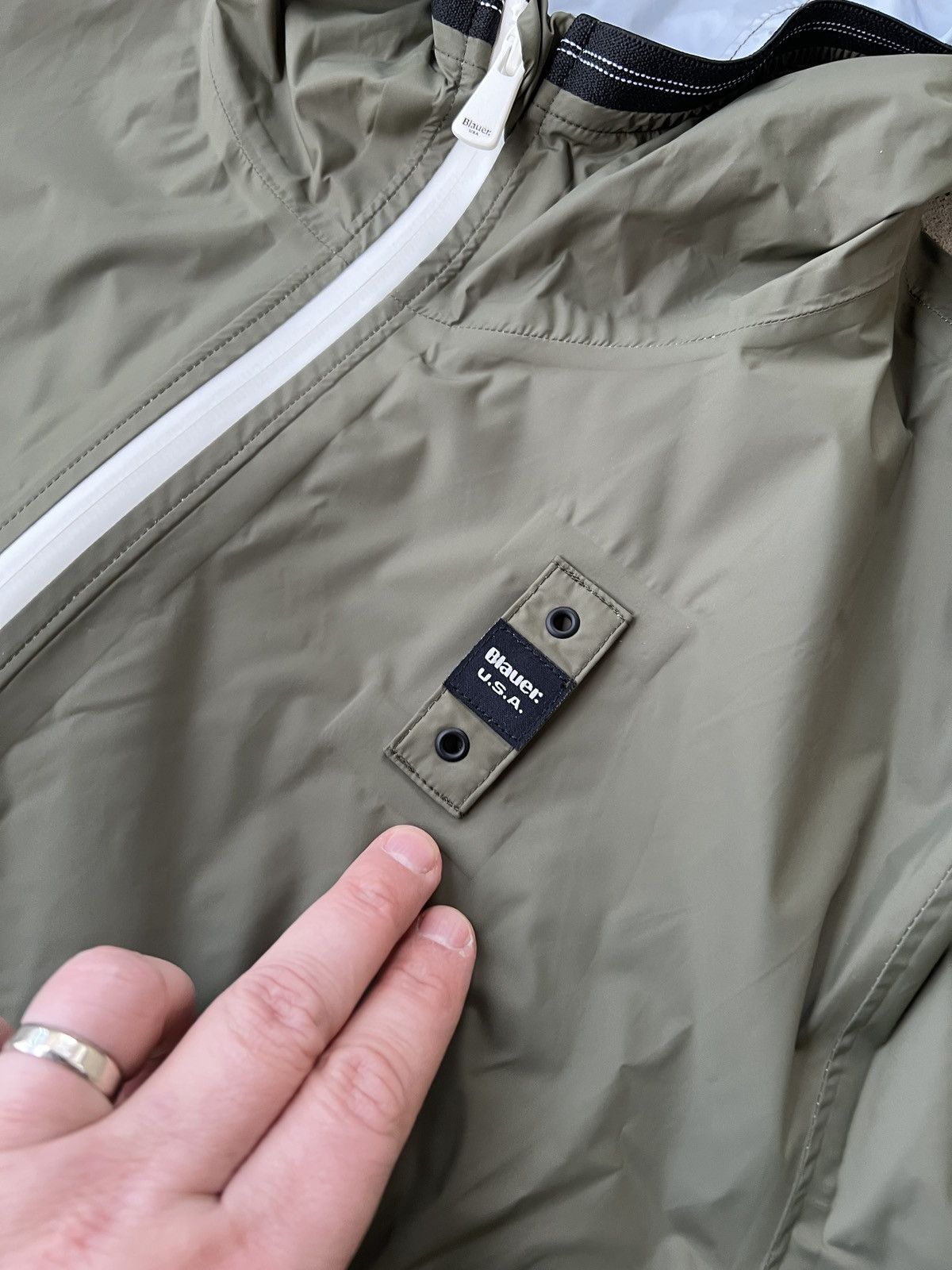Other Blauer. USA Thermo-Fit Jacket Khaki Size L / US 10 / IT 46 - 3 Thumbnail