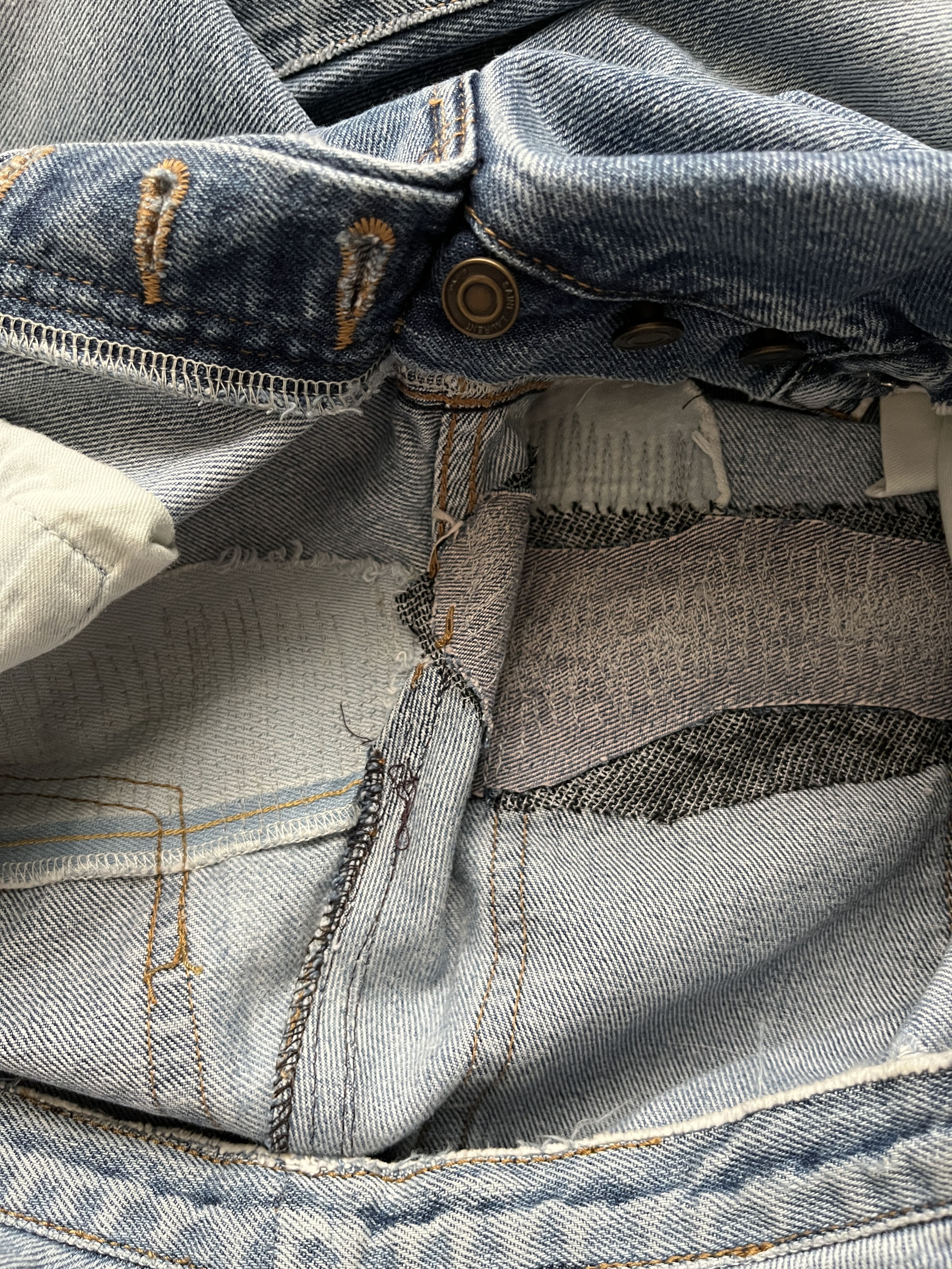 Hedi Slimane × Saint Laurent Paris ⚡️QUICK SALE⚡️2015 Saint Laurent by Hedi Blue Jeans Size US 26 / EU 42 - 9 Thumbnail