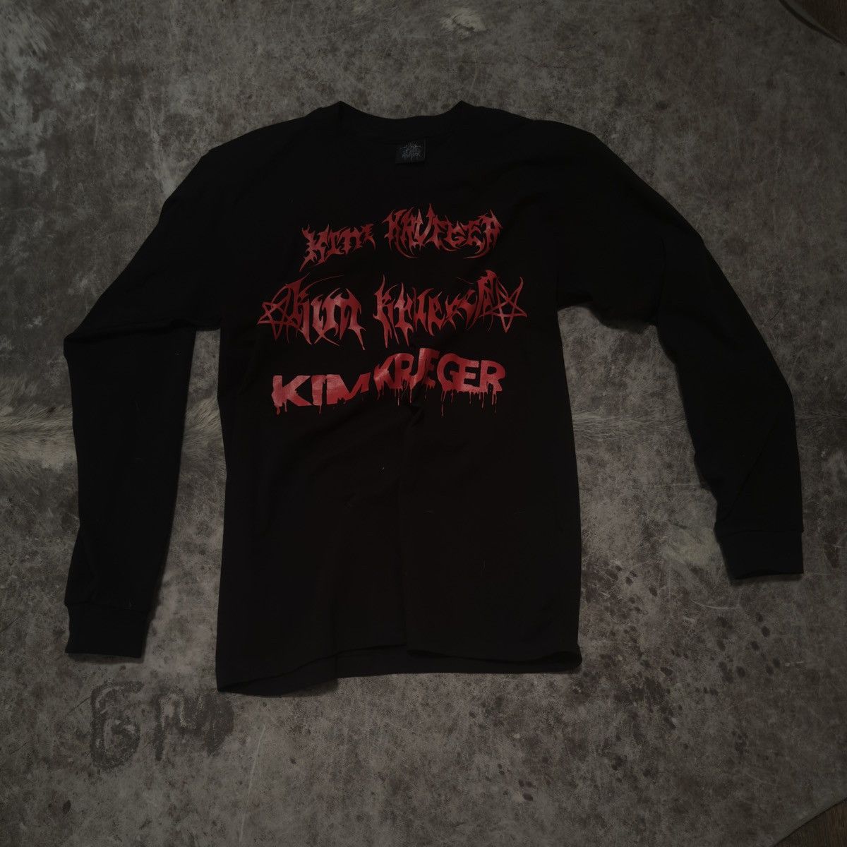 (Very RARE) Kim Krueger red long sleeve