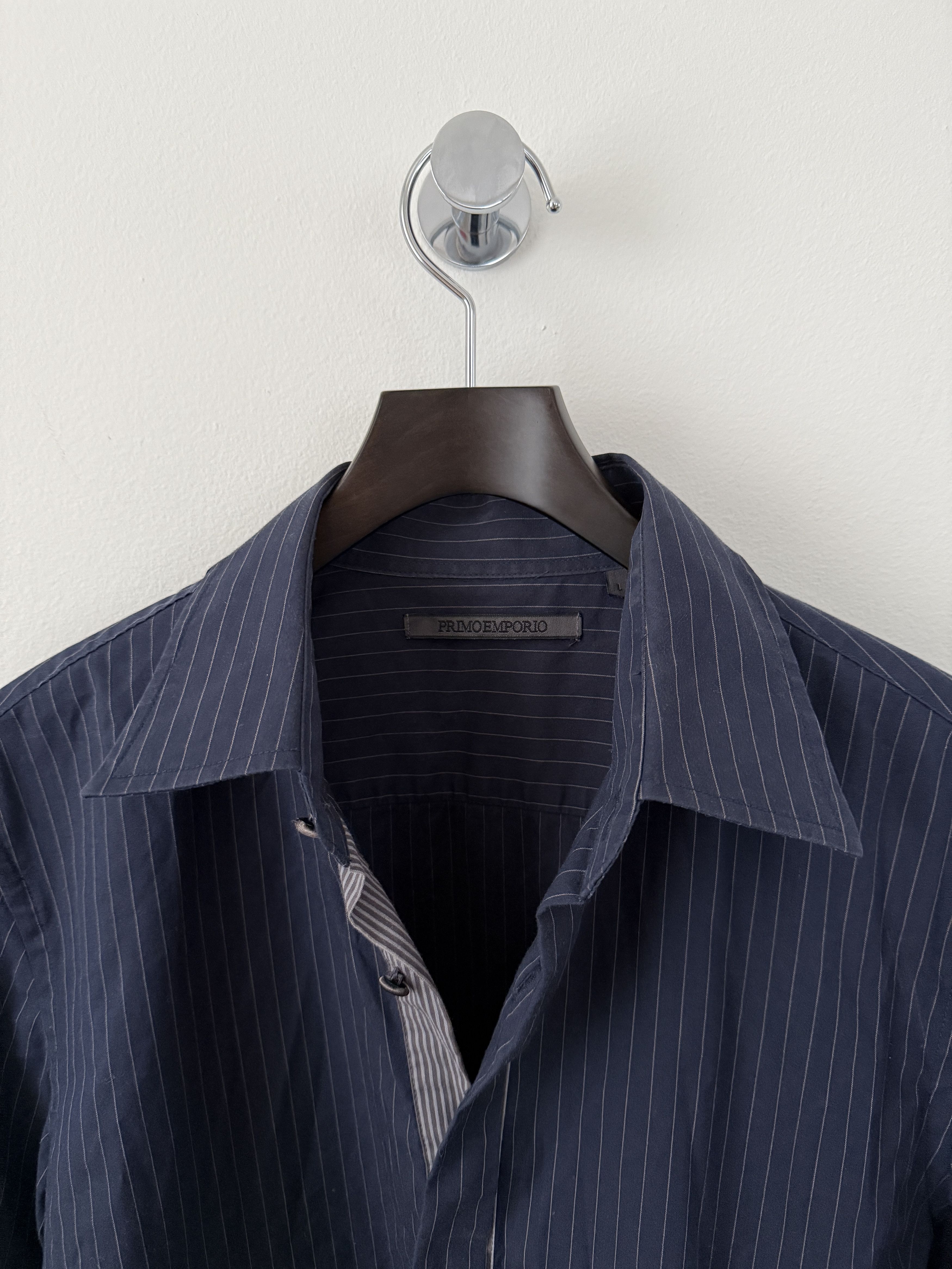 Other Primo Emporio Striped Button Up Shirt Size US L / EU 52-54 / 3 - 7 Thumbnail