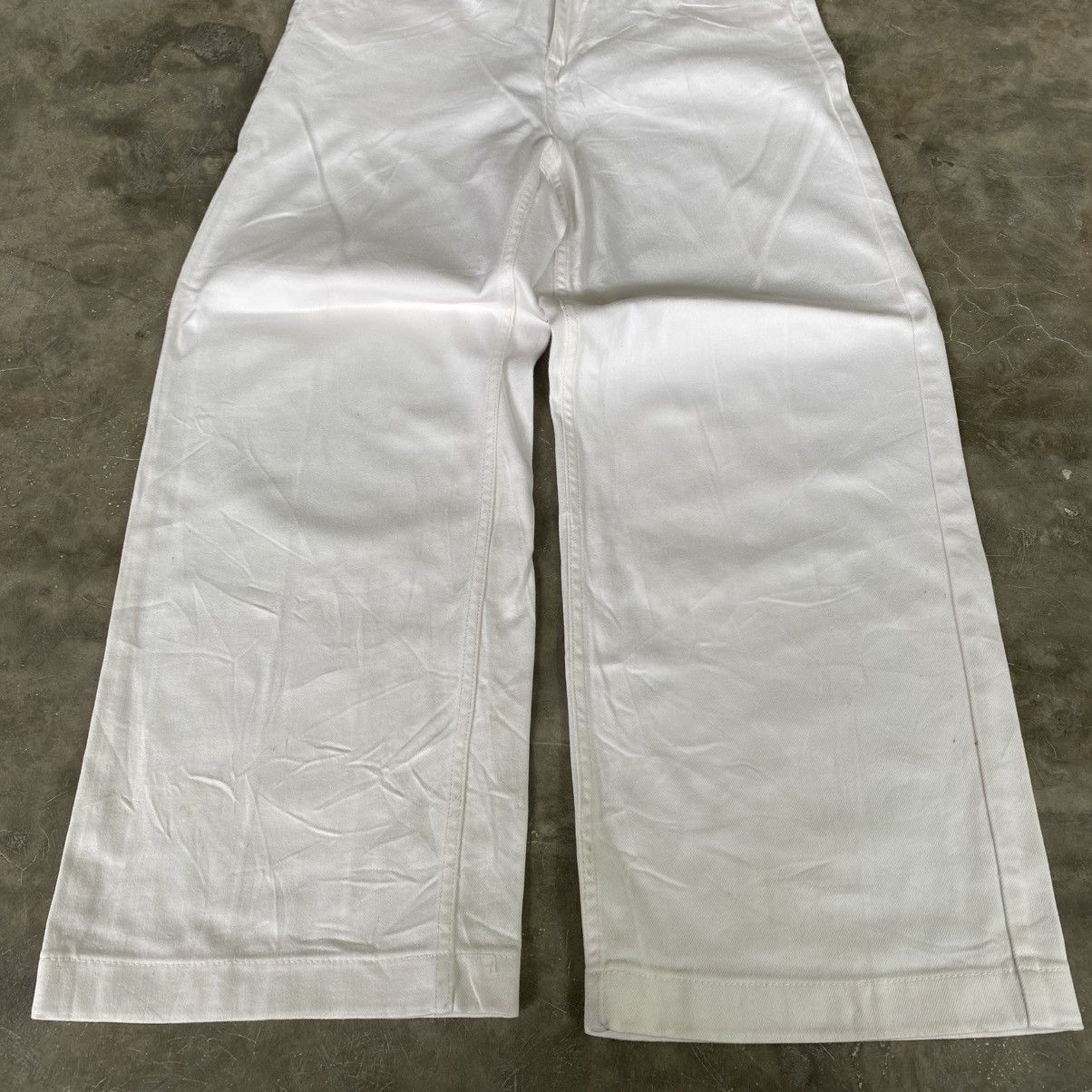 Yohji Yamamoto 2000s Ined By Yohji Yamamoto Style Intellectual Baggy Pants Size US 26 / EU 42 - 3 Thumbnail
