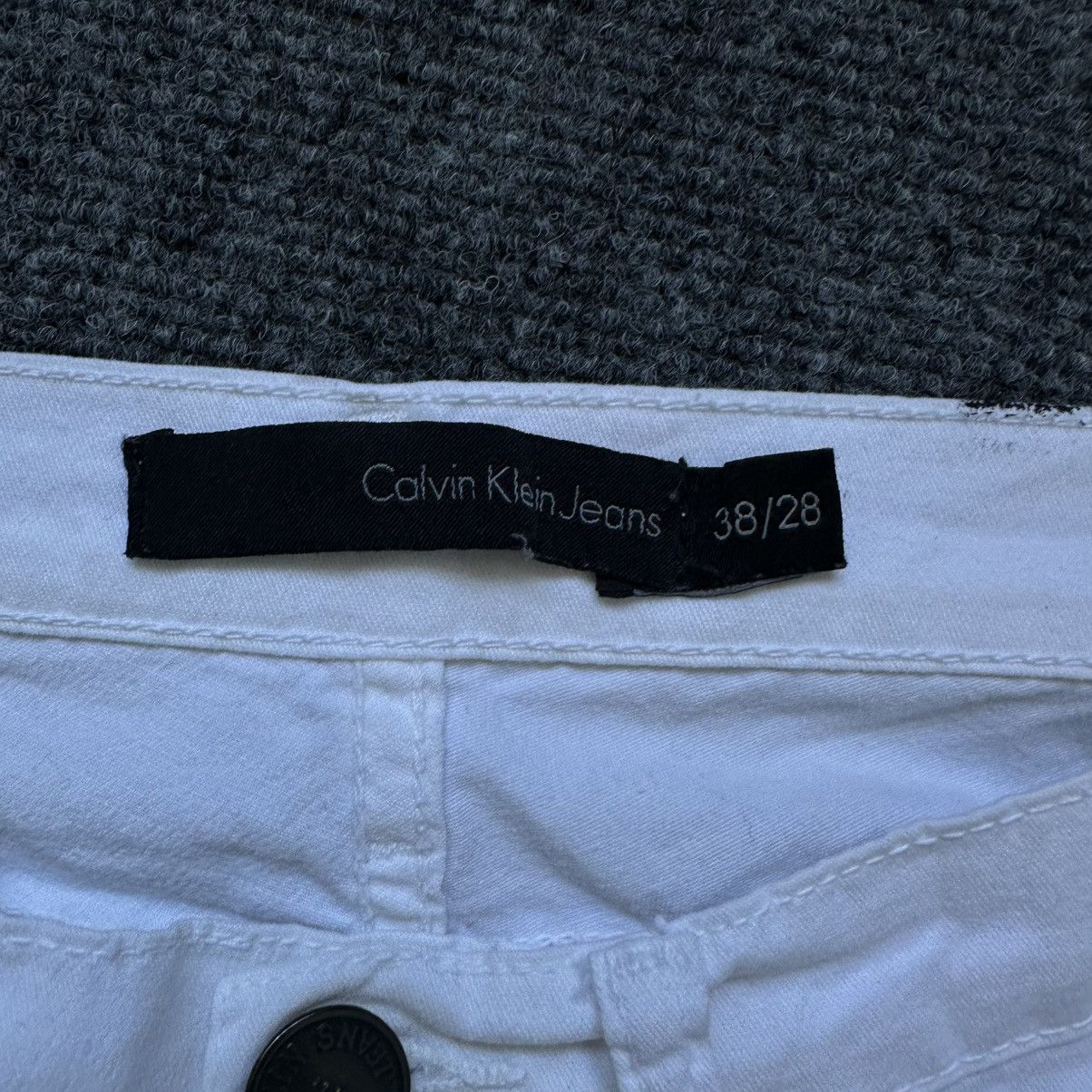 Calvin Klein 205W39NYC VTG Women’s Calvin Klein Size 28 Custom Jeans 00s USA Hype Size 26" / US 2 / IT 38 - 8 Thumbnail