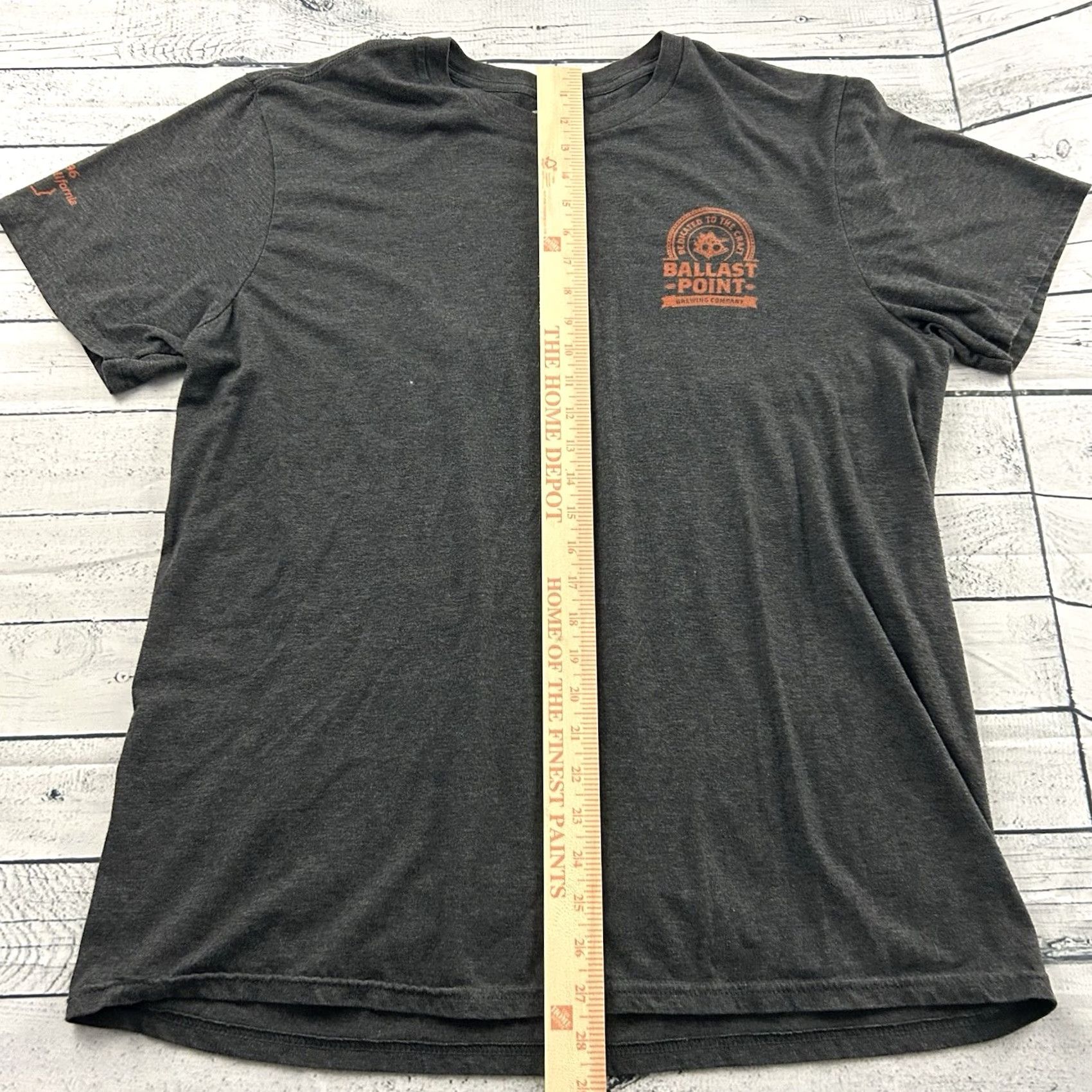 Vintage Ballast Point Sculpin IPA Short Sleeve T Shirt Men's XL Gray Size US XL / EU 56 / 4 - 4 Thumbnail