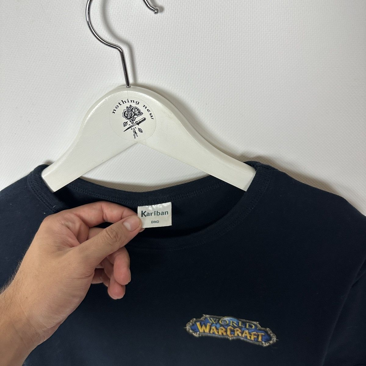 The Game Vintage 00s y2k Blizzard World Of Warcraft Promo tee rare Size US M / EU 48-50 / 2 - 7 Thumbnail