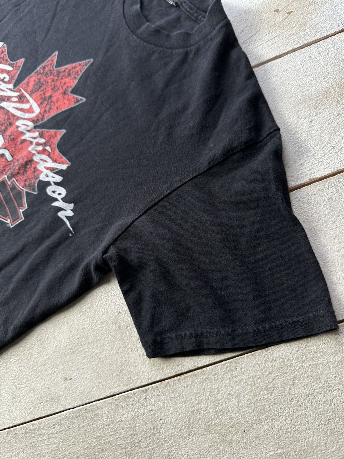 Harley Davidson 🚨VNTG HARLEY DAVIDSON 100 YEARS CANADA RARE BIG LOGO FADED Size US S / EU 44-46 / 1 - 8 Thumbnail