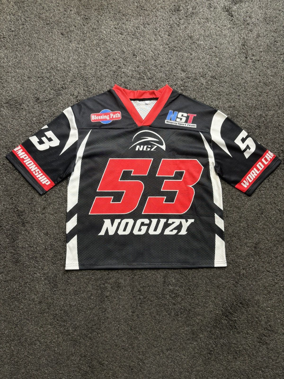Japanese Brand × Jersey × Streetwear Vintage noguzy racing