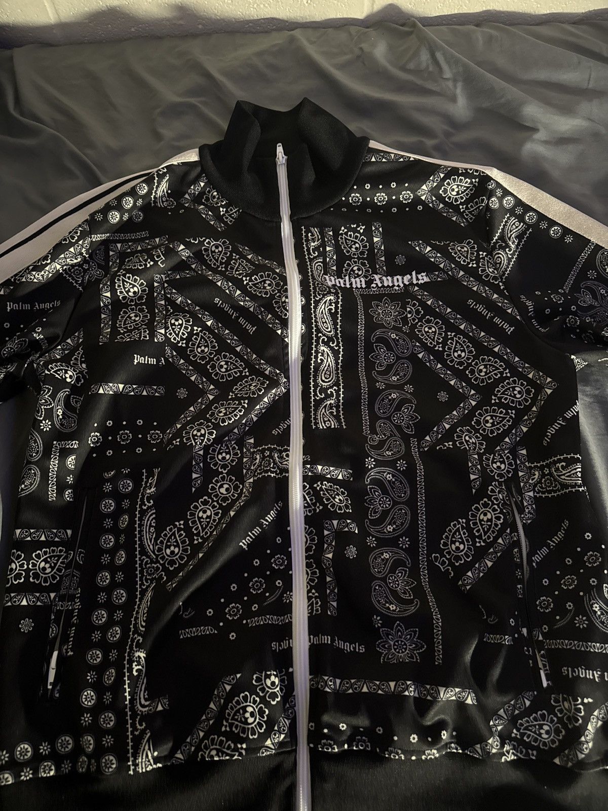 Palm Angels Palm Angels Bandana Zip Up Size US M / EU 48-50 / 2 - 1 Thumbnail
