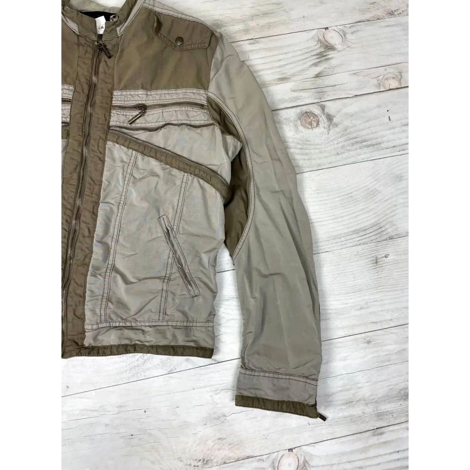 Just Cavalli VINTAGE Just Cavalli Jacket Beige 90s Luxury Y2K Men Size 48 Size US M / EU 48-50 / 2 - 4 Thumbnail