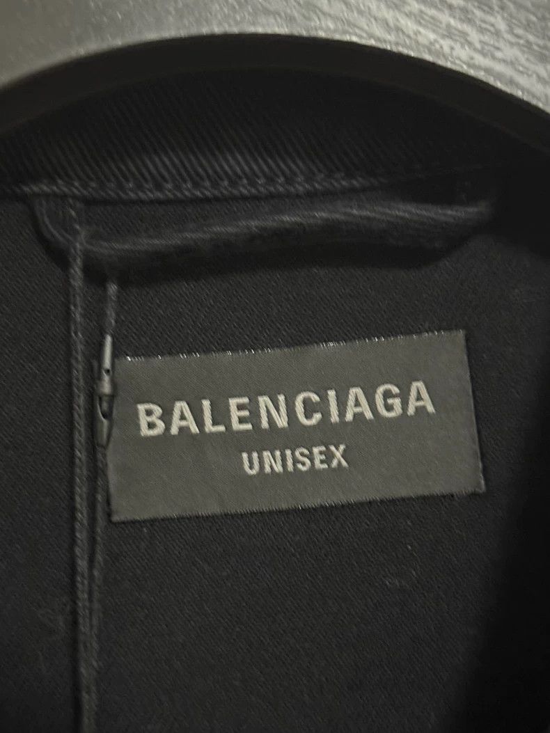 Balenciaga Balenciaga Tape denim jacket Size US L / EU 52-54 / 3 - 4 Thumbnail