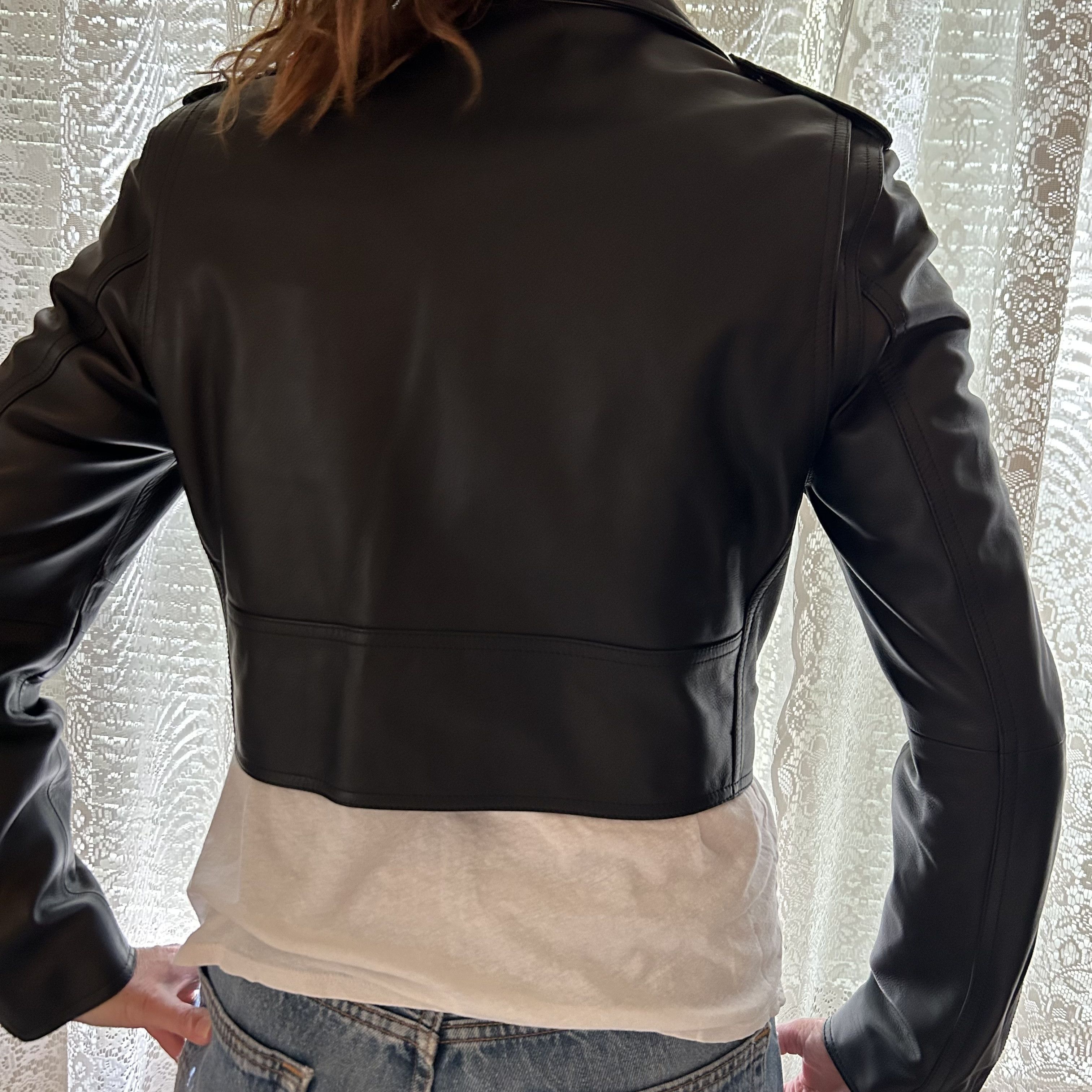 Amiri Leather Biker Size L / US 10 / IT 46 - 5 Thumbnail