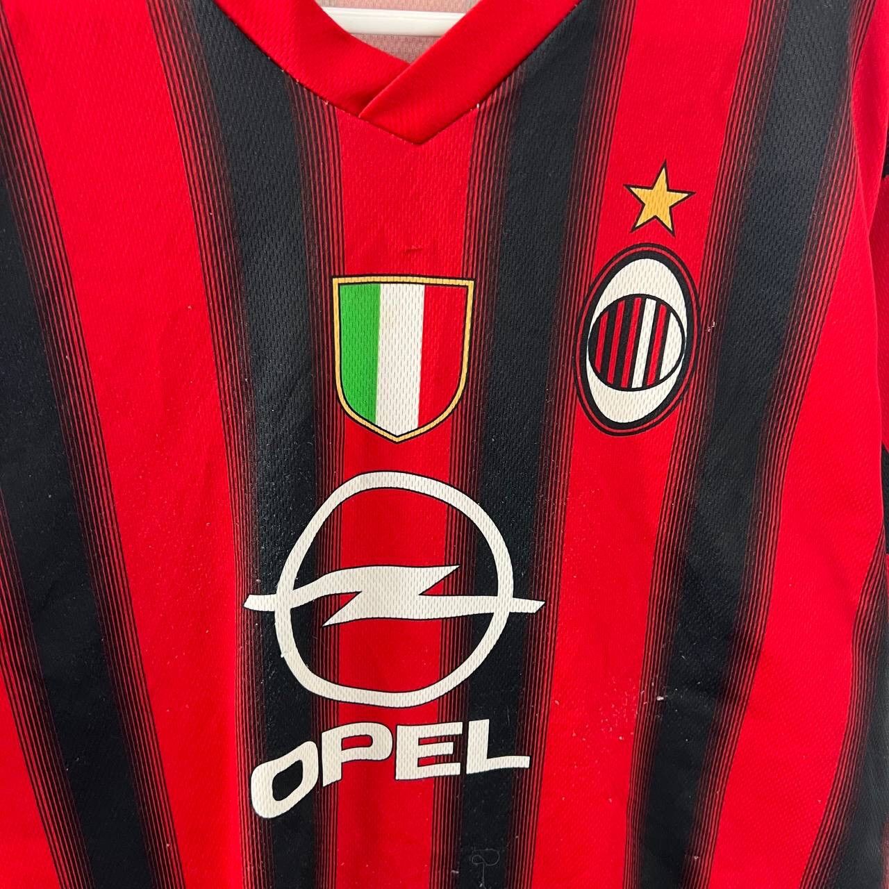 Vintage Milan Shevchenko Vintage Home Football T-shirt Opel Jersey Size US XL / EU 56 / 4 - 9 Thumbnail