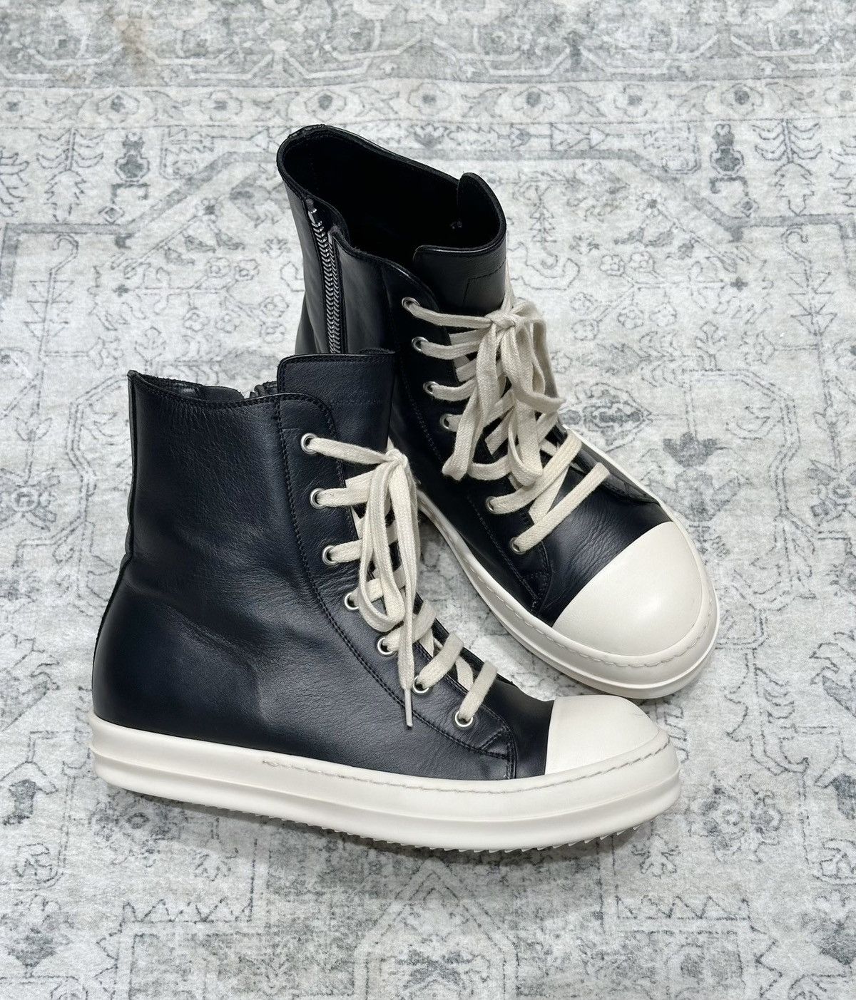 Rick Owens Rick Owens Mainline High-Top Zip Big Converse Size US 7 / EU 40 - 3 Thumbnail