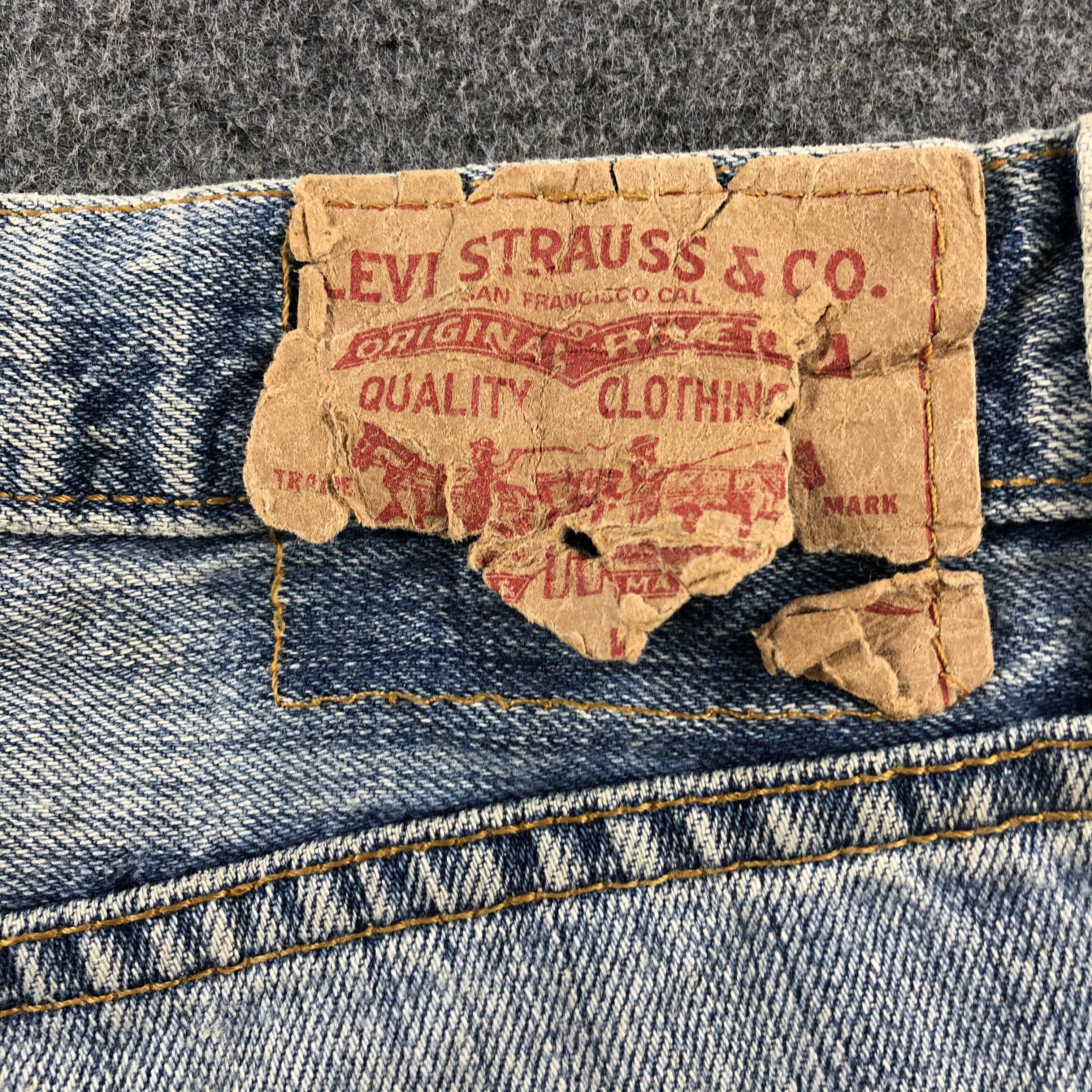 Levi's Vintage Blue Wash Levis 529 Jeans-J2521 Size US 34 / EU 50 - 5 Thumbnail