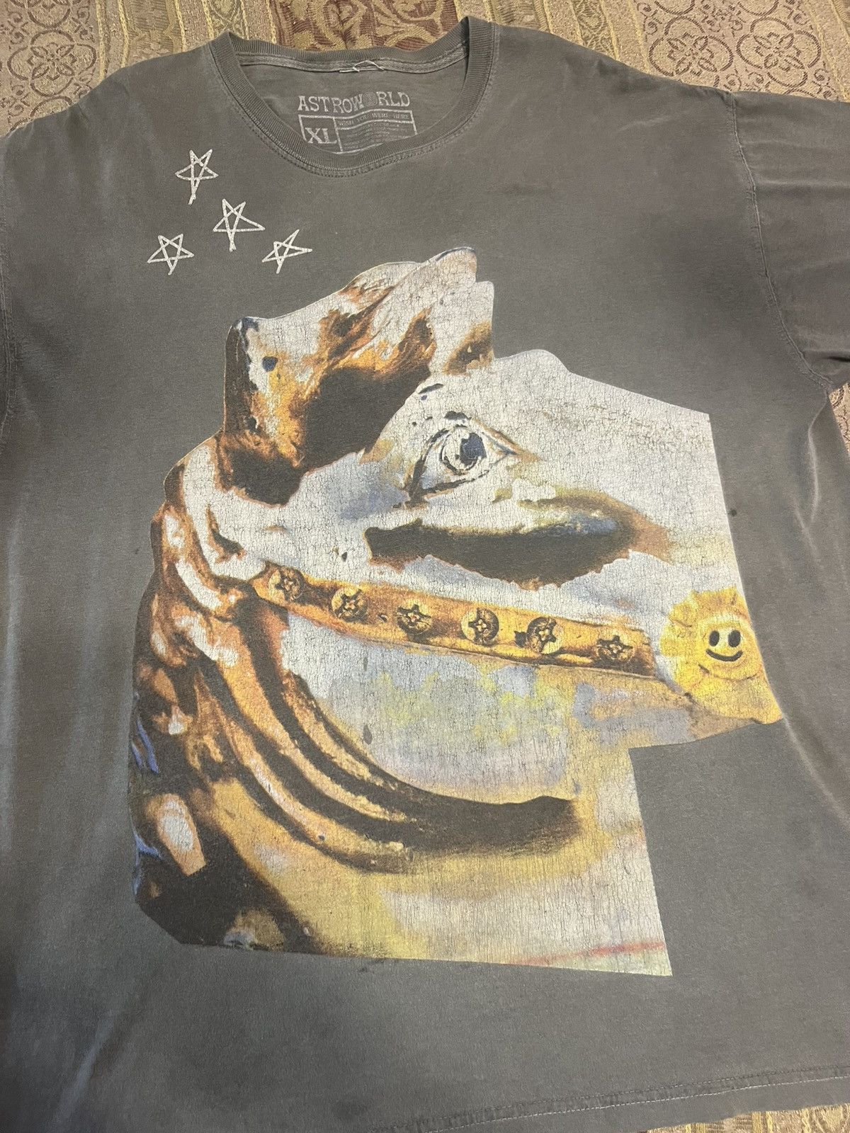 Travis Scott Travis Scott Astroworld Carousel T shirt Size US XL / EU 56 / 4 - 3 Thumbnail