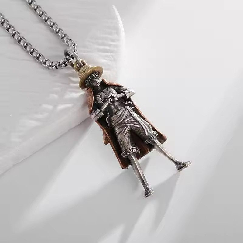 Jewelry Creative 3D Anime Character Pendant Necklace Size ONE SIZE - 4 Thumbnail
