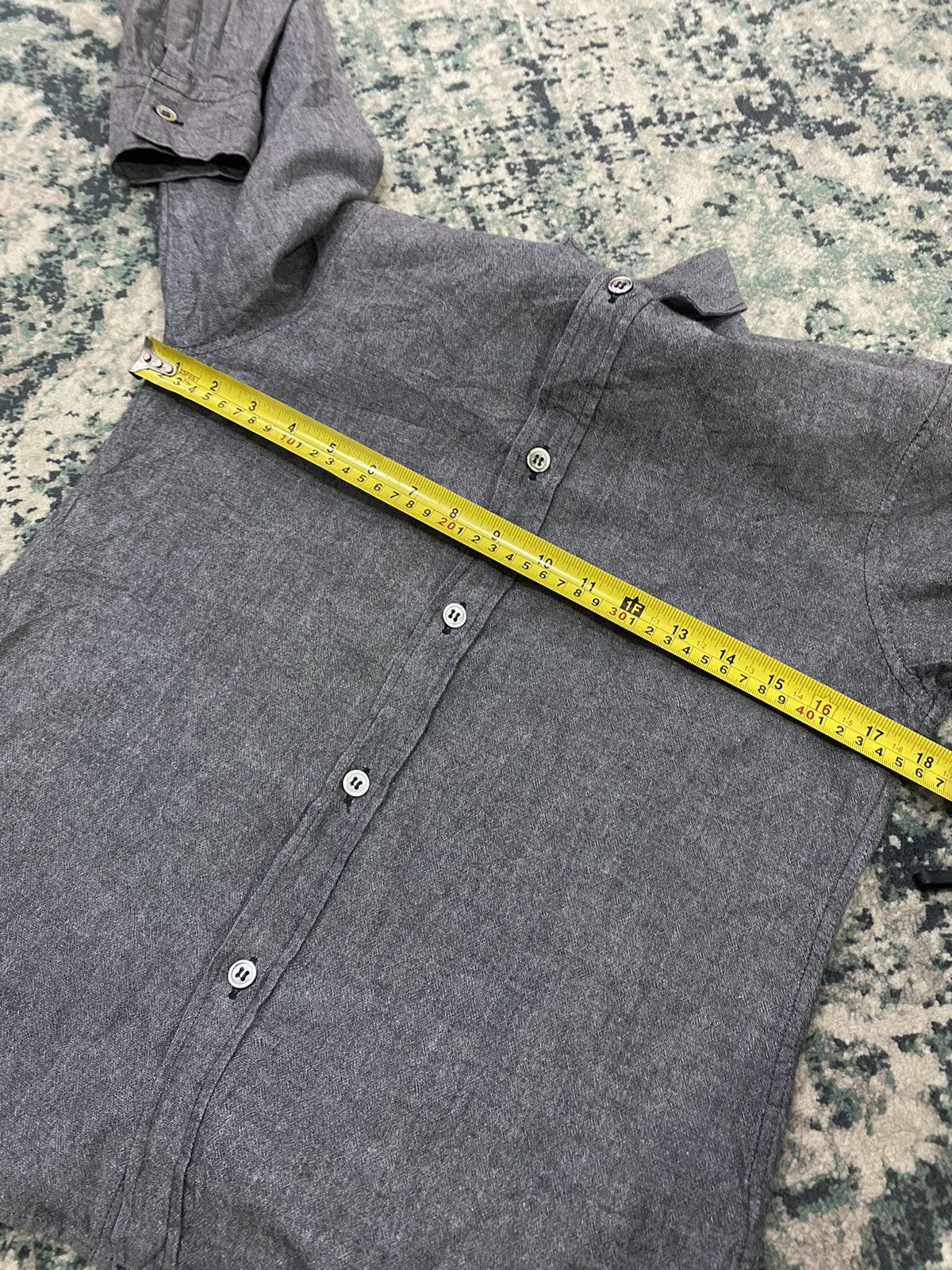 Yohji Yamamoto Y’s By Yohji Yamamoto Collar Cotton L/S Shirt Size US M / EU 48-50 / 2 - 9 Thumbnail