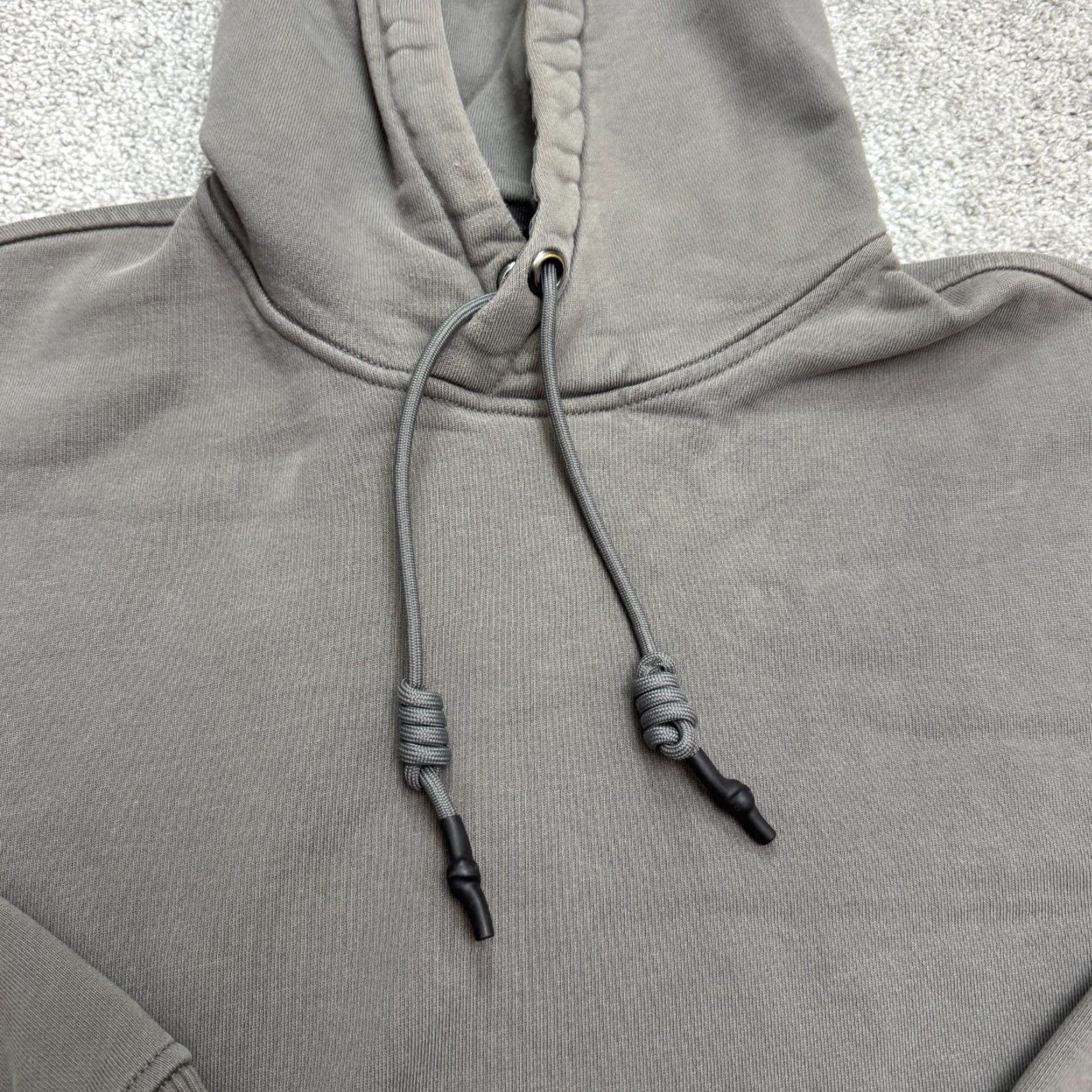 Abercrombie & Fitch Abercrombie & Fitch Hoodie Mens Small Gray Boxy Sweatshirt Knit Pullover Logo Hooded Size US S / EU 44-46 / 1 - 4 Thumbnail