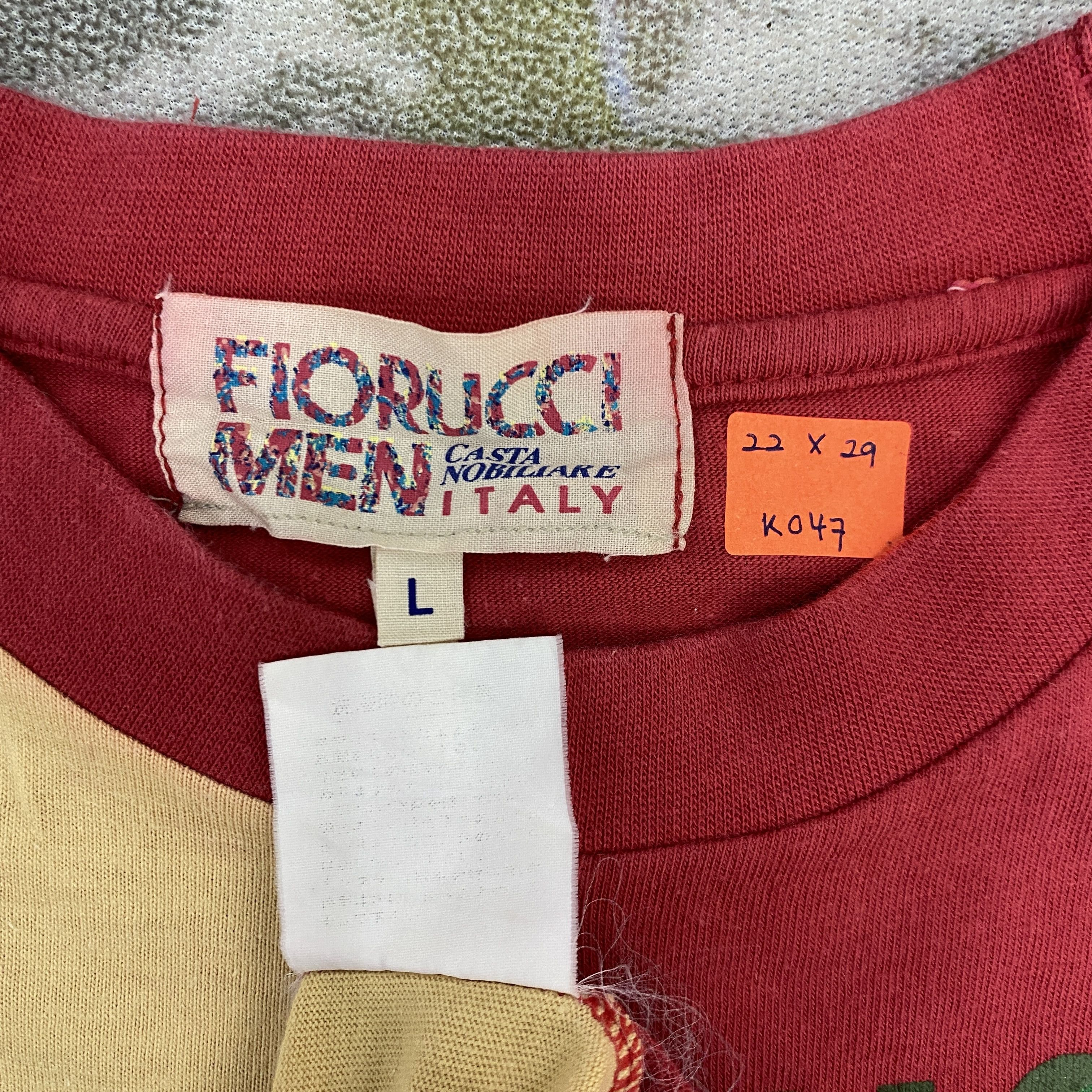 Fiorucci Vintage No More War Fiorucci Men t-shirt - K047 Size US L / EU 52-54 / 3 - 3 Thumbnail