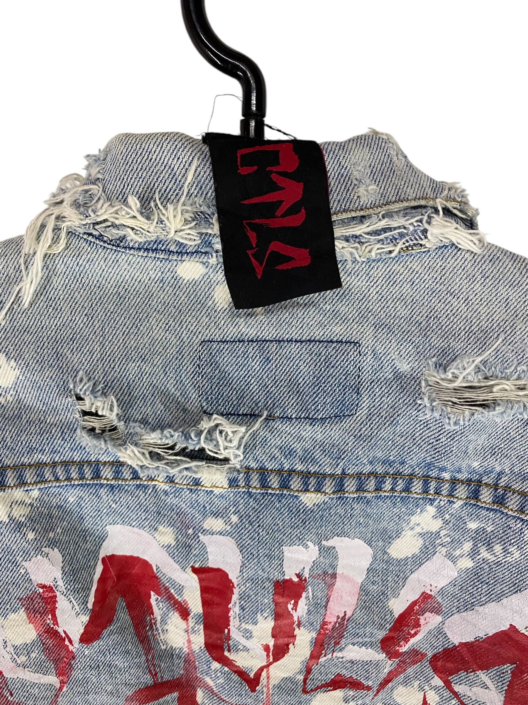 Designer CTLS very special only one rework vintage levis jacket Size US M / EU 48-50 / 2 - 9 Thumbnail