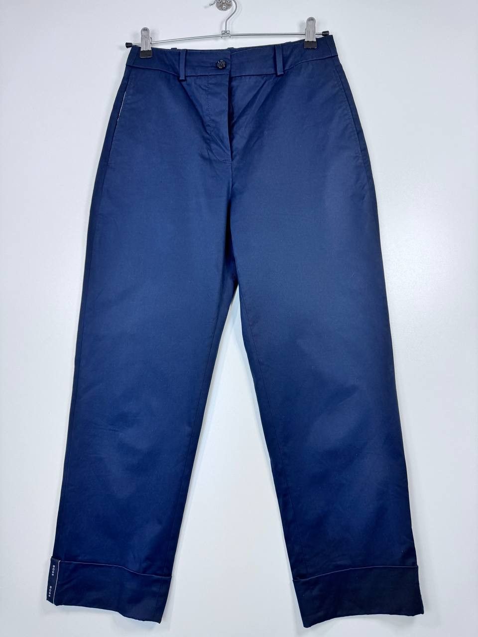 Hugo Boss Hugo Boss Boss Chino Pants Blue Slim Fit Casual Designer S Size US 36 / EU 52 - 1 Thumbnail
