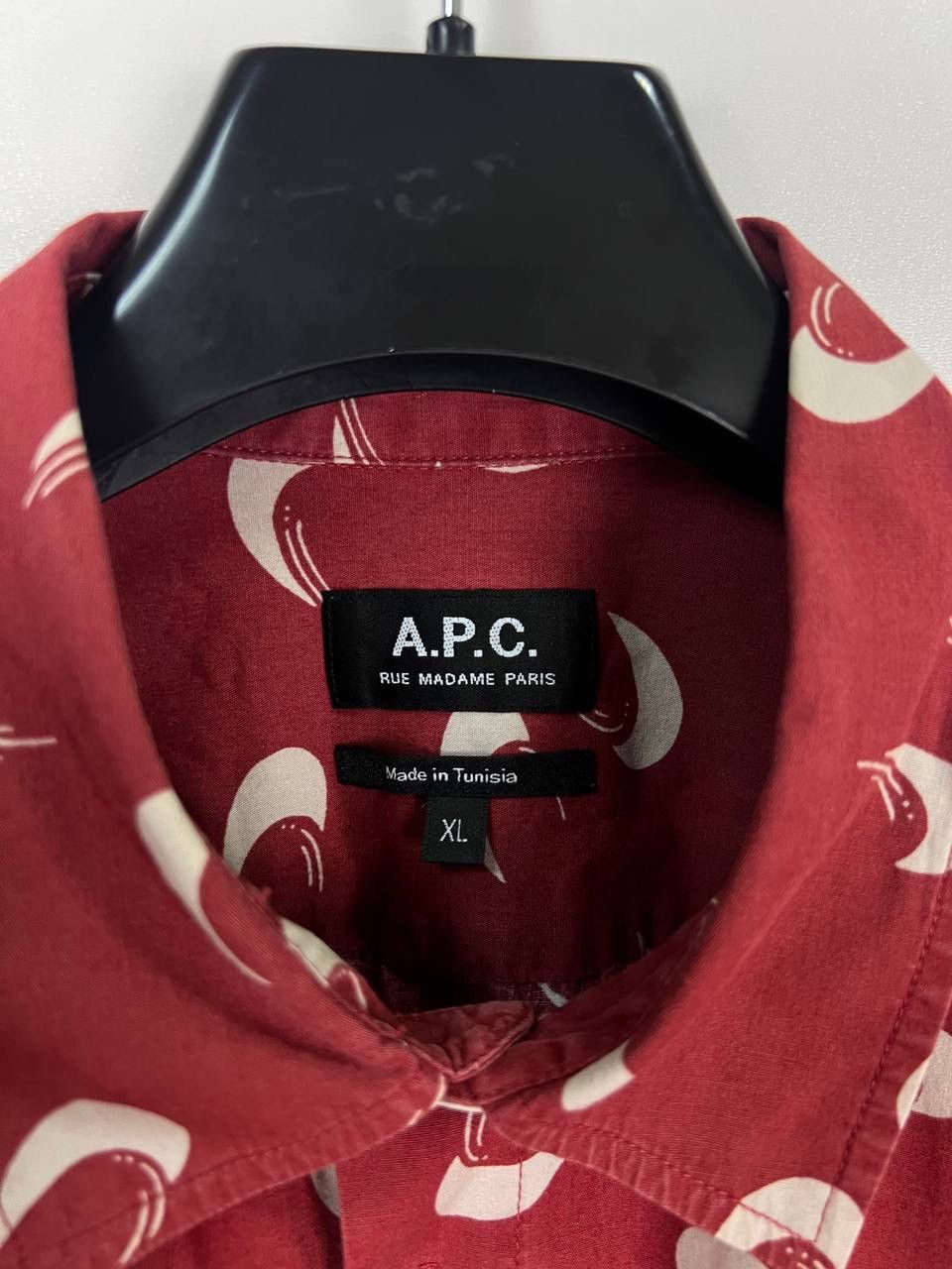 A.P.C. APC Patterned Button-Down Shirt size XL Size US XL / EU 56 / 4 - 3 Thumbnail