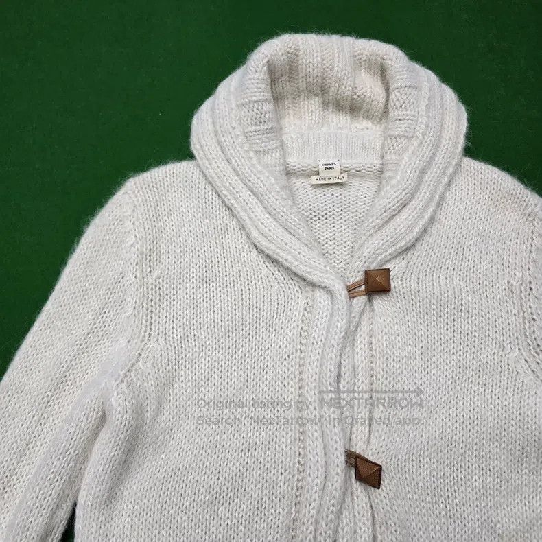 Hermes Hermes Beige Alpaca Knit Cardigan Size XXS / US 00 / IT 34 - 3 Thumbnail