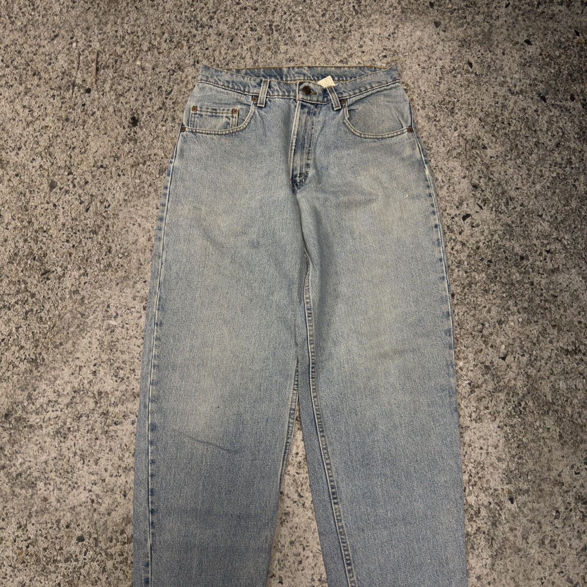 Levi's 90s Levi’s 560 Light Wash Jeans USA ERD Grunge Chrome Size US 31 - 9 Thumbnail