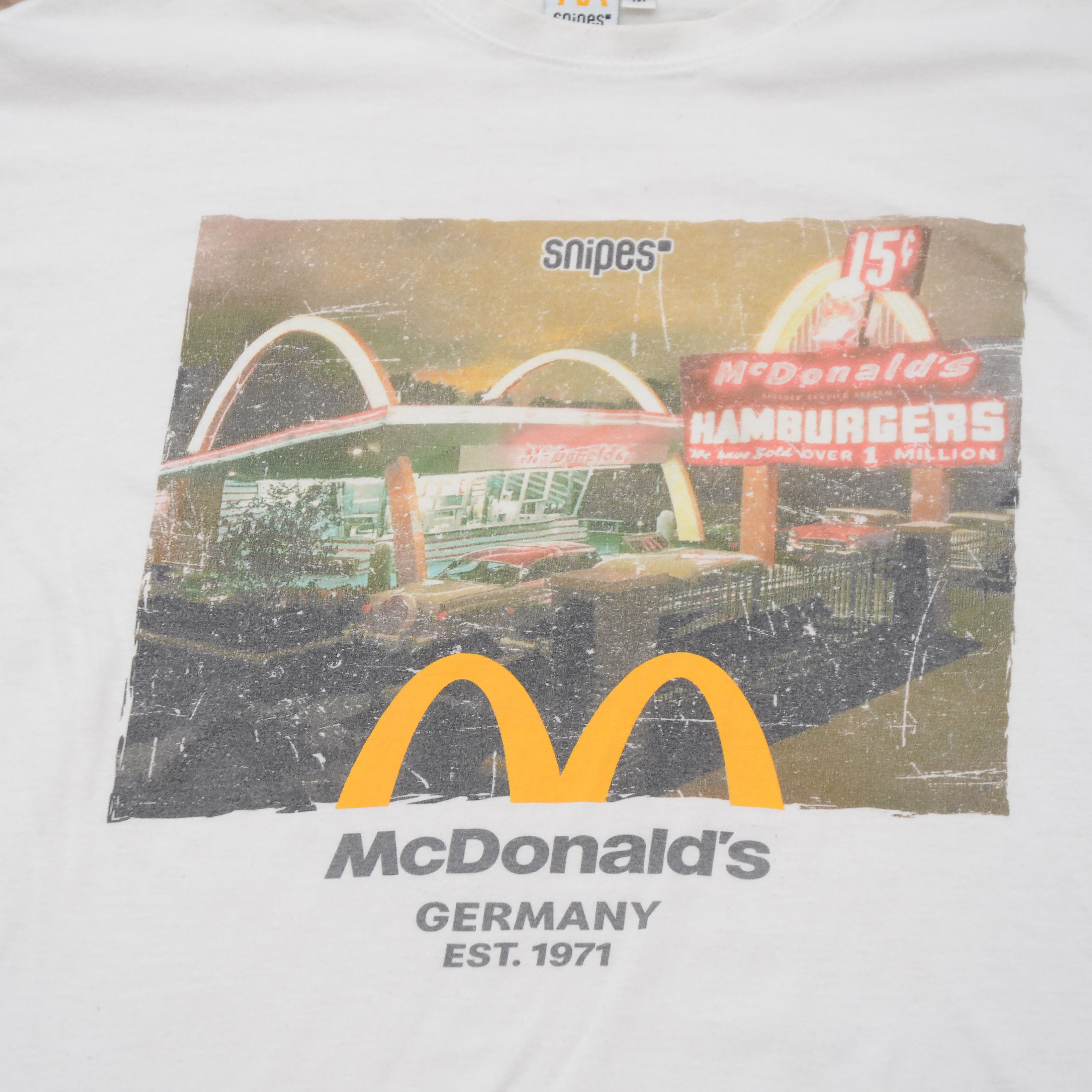 Snipes Snipes x McDonald’s Collab Limited Edition T-Shirt Size M Size US M / EU 48-50 / 2 - 11 Thumbnail