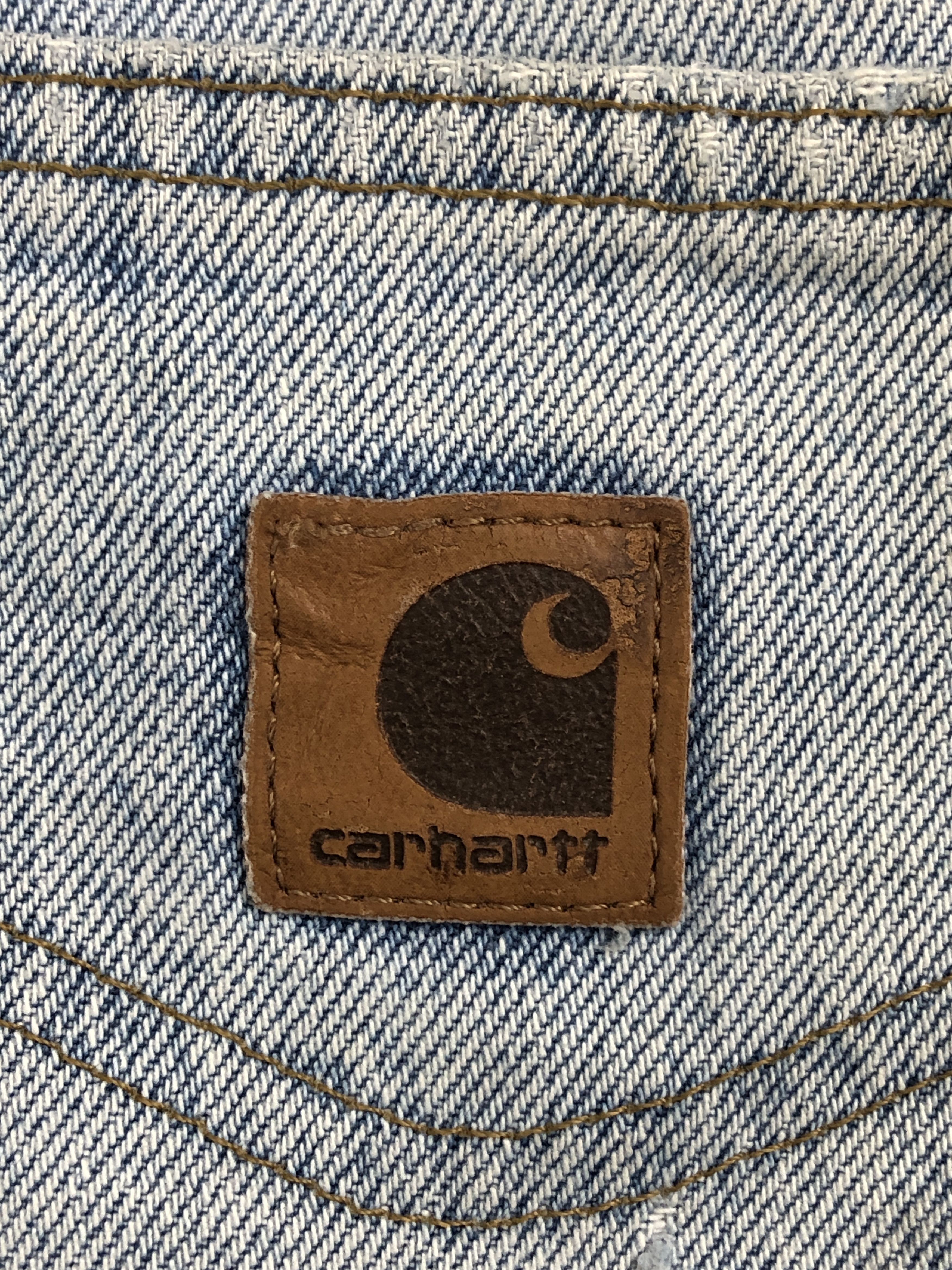 Carhartt Vintage Carhatt Light Washed Jeans DP2543 Size US 41 - 5 Thumbnail