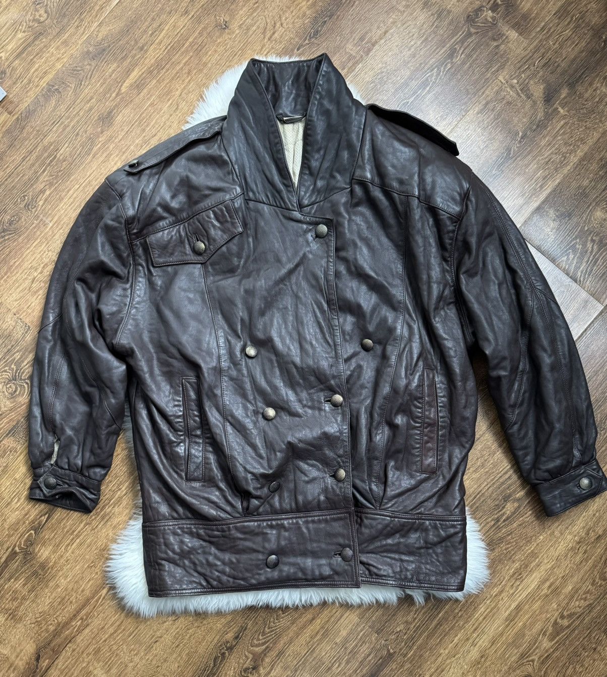 Other Copacabana leather jacket Size L / US 10 / IT 46 - 1 Thumbnail