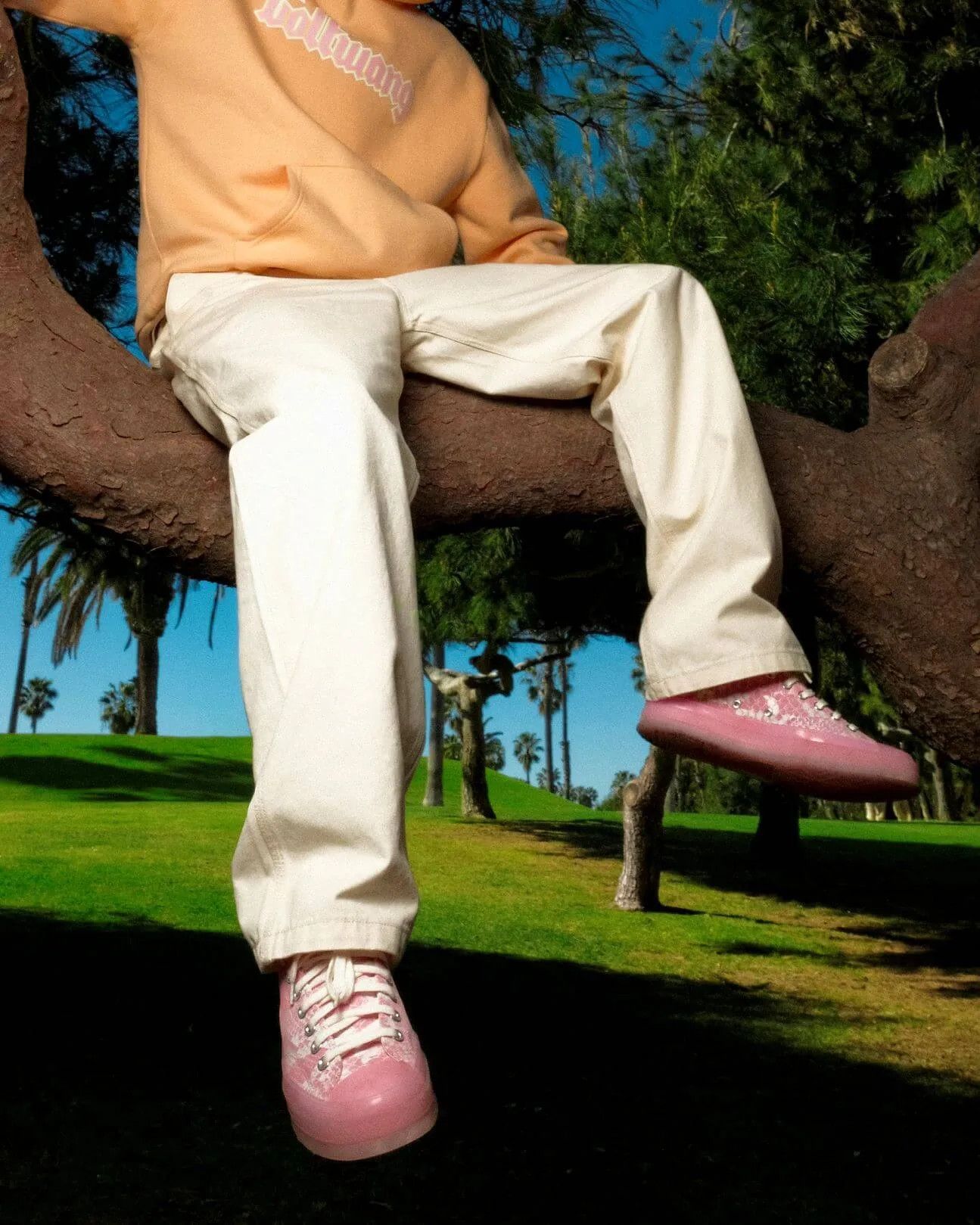 Converse 💚 2022 Golf Wang x Converse "Pink Python" Chuck 70 OX NEW Size US 9 / EU 42 - 8 Thumbnail