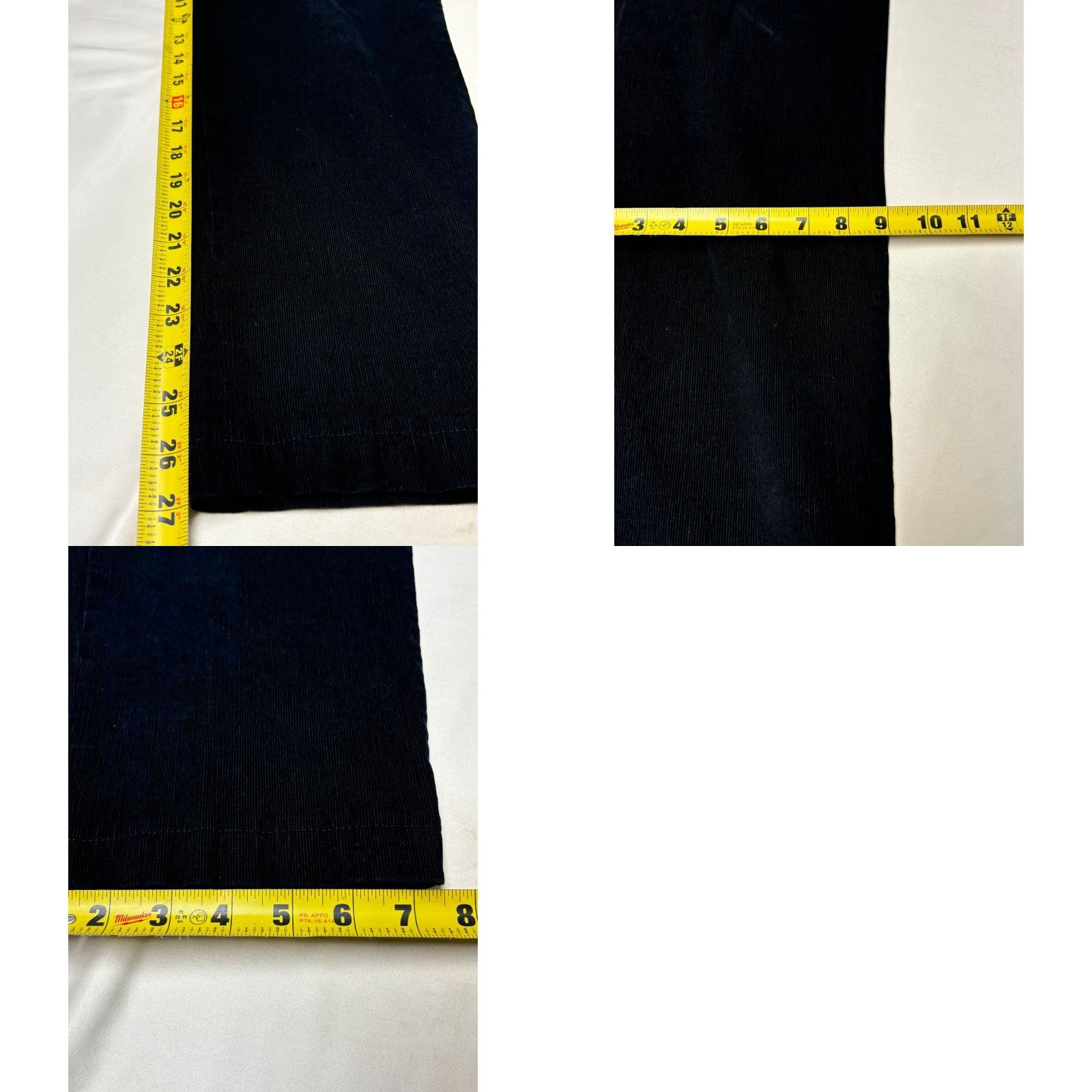 Ralph Lauren Lauren Ralph Lauren Mens Corduroy Pants Classic Fit Dog Print Trim 34x27 Black Casual Dress Pants Corduroy Trousers Menswear Size US 34 / EU 50 - 9 Thumbnail