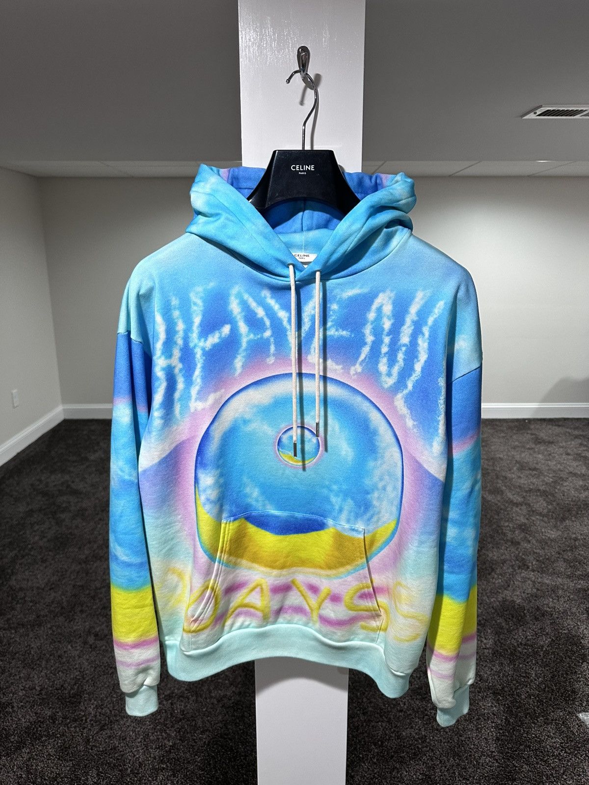 Celine × Hedi Slimane Celine x Hedi x Marcelo Lavin Heavenly Days Print Hoodie Size US M / EU 48-50 / 2 - 1 Thumbnail