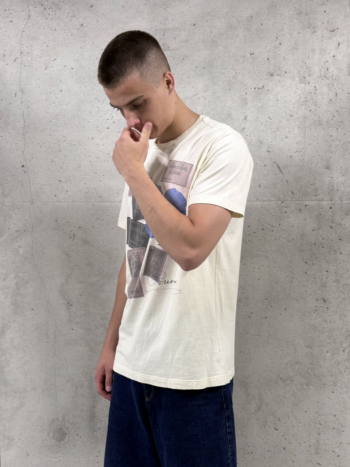 Brioni ❗️ARCHIVE❗️2009 Brioni RomanStyle First-Ever Made T-Shirt Size US XL / EU 56 / 4 - 8 Thumbnail