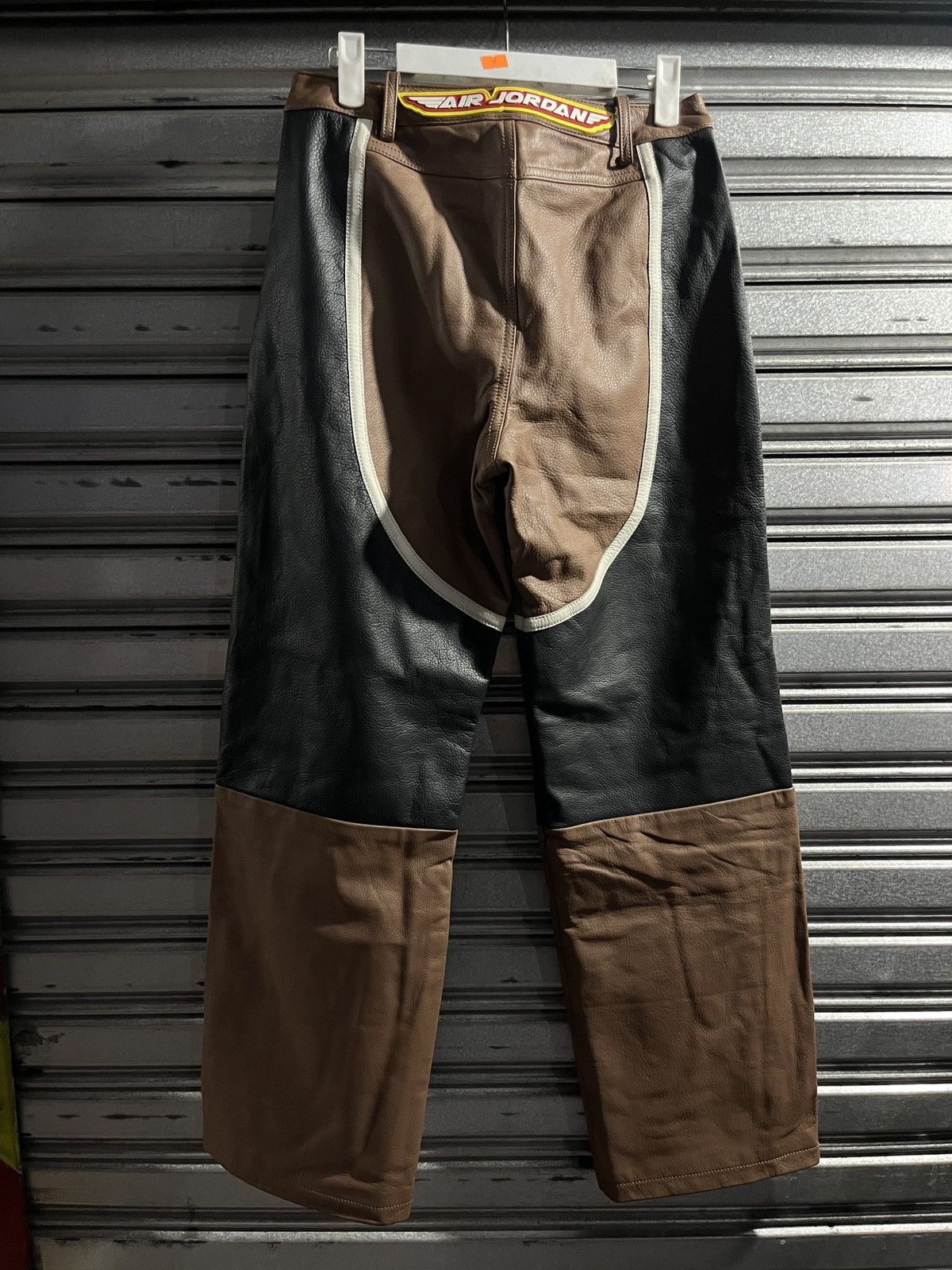 Jordan Brand × Travis Scott Jordan x Travis Scott (Cactus Jack) Leather Motorcycle Pants Size 30" / US 8 / IT 44 - 7 Thumbnail