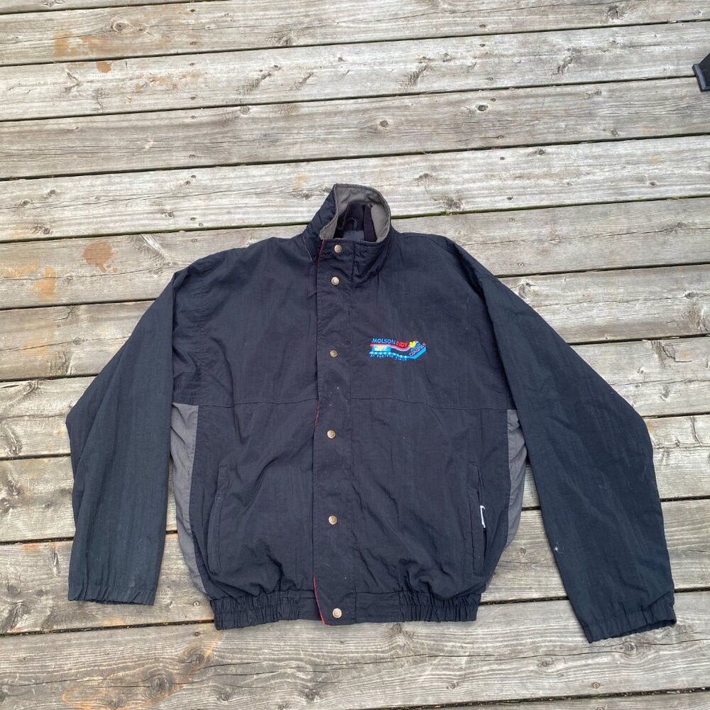 Vintage Vintage 1997 Molson Indy Racing Jacket Vancouver Embroidere Size US L / EU 52-54 / 3 - 3 Thumbnail