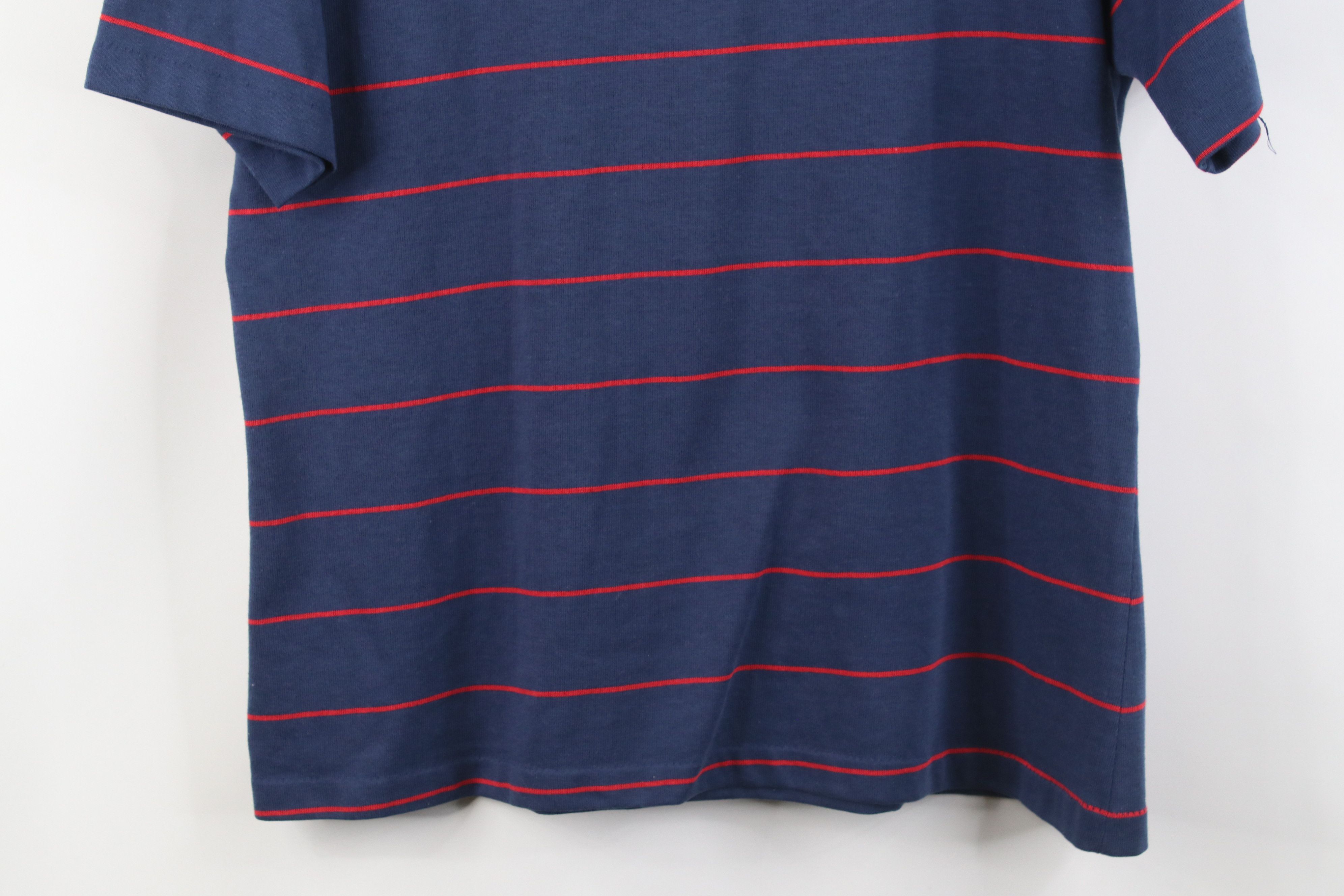 Vintage Vintage 70s Streetwear Striped Knit Collared Golf Polo Shirt Size US S / EU 44-46 / 1 - 12 Thumbnail