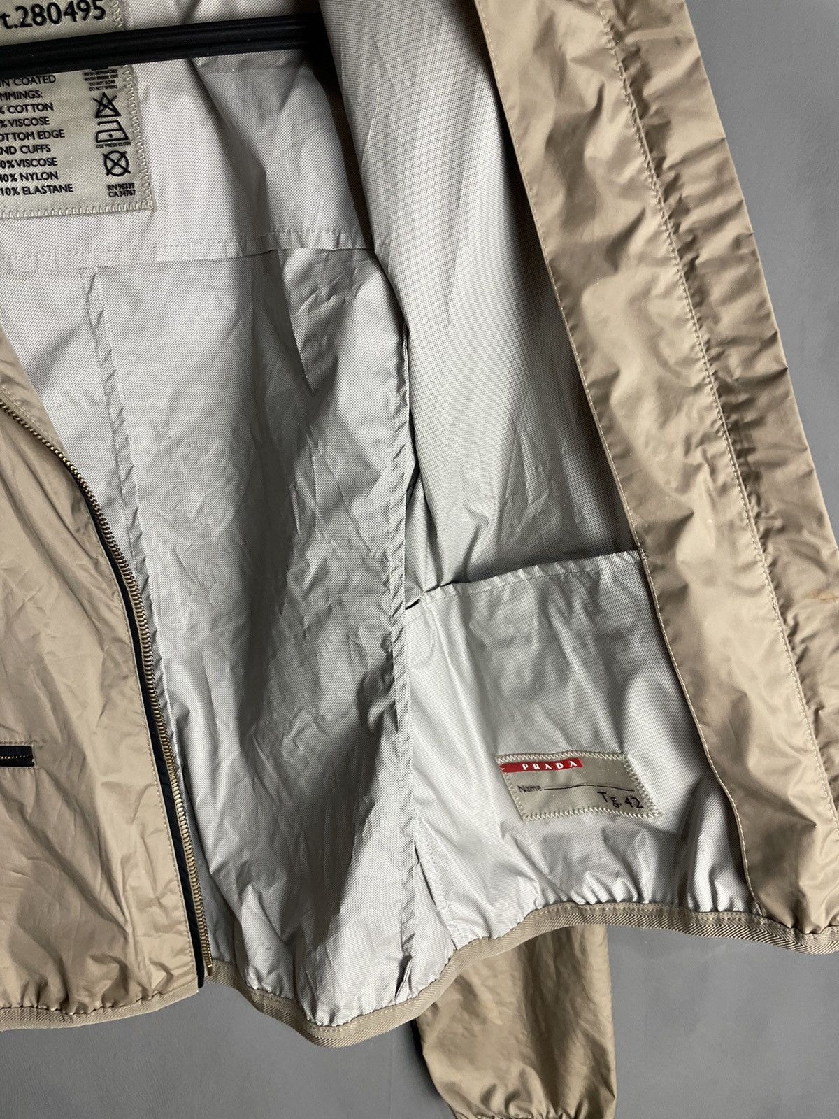 Prada Prada Milano Nylon Jacket Size S / US 4 / IT 40 - 8 Thumbnail