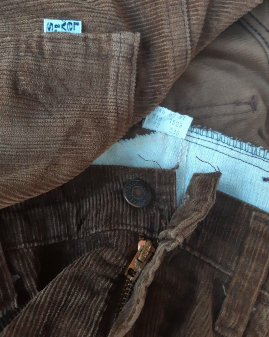 Levi's Levis corduroy vintage zip talon Size US 30 / EU 46 - 3 Thumbnail