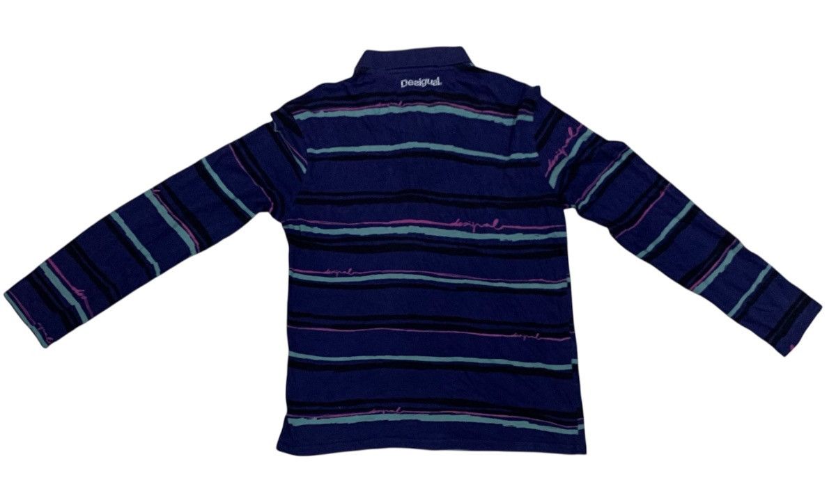 Desigual Desigual Rainbow Polo longsleeve Size US M / EU 48-50 / 2 - 9 Thumbnail