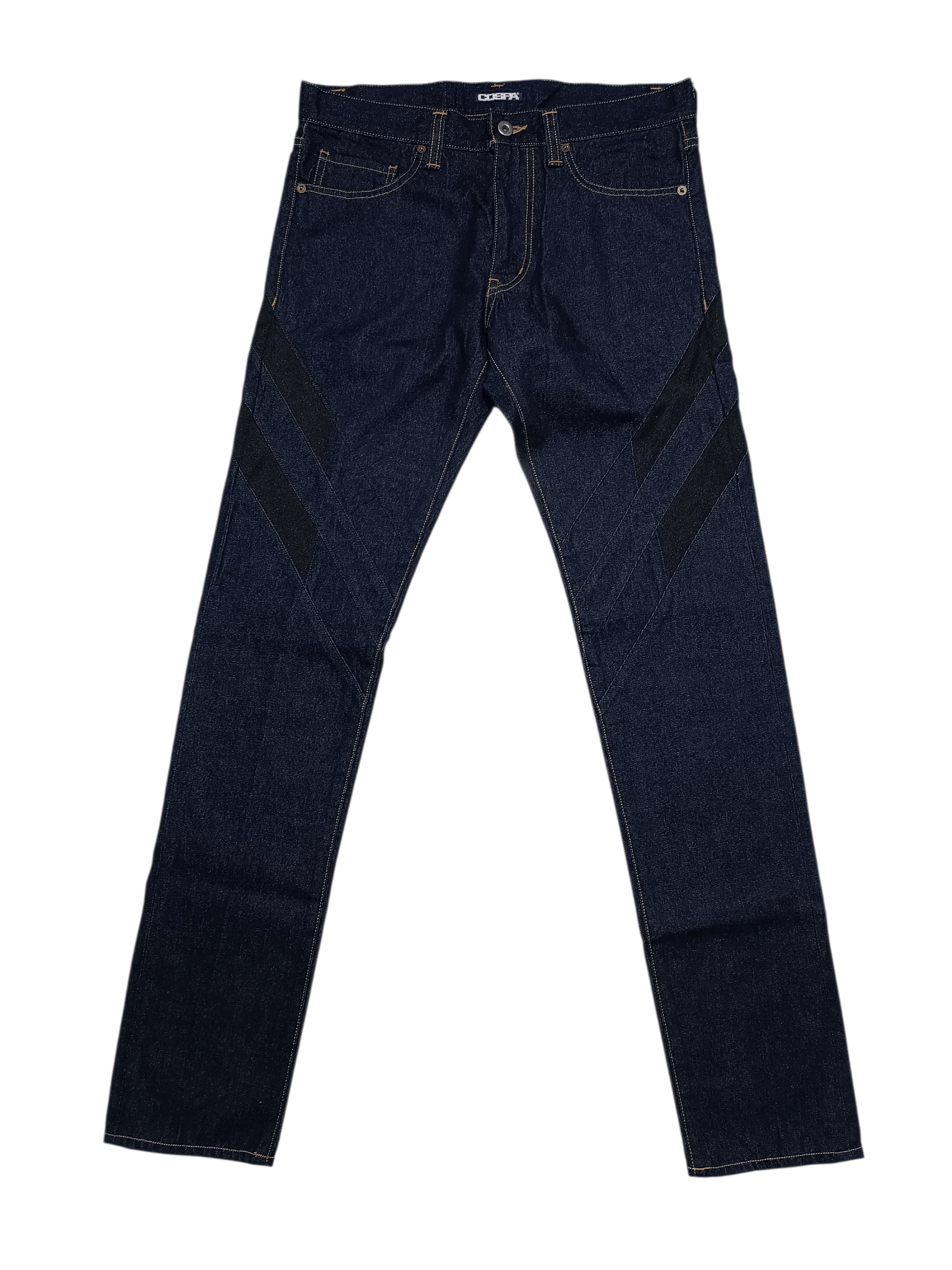 Japanese Brand COSPA Evangelion Raw Denim Jeans Dark Indigo Design Japan Size US 30 / EU 46 - 1 Thumbnail