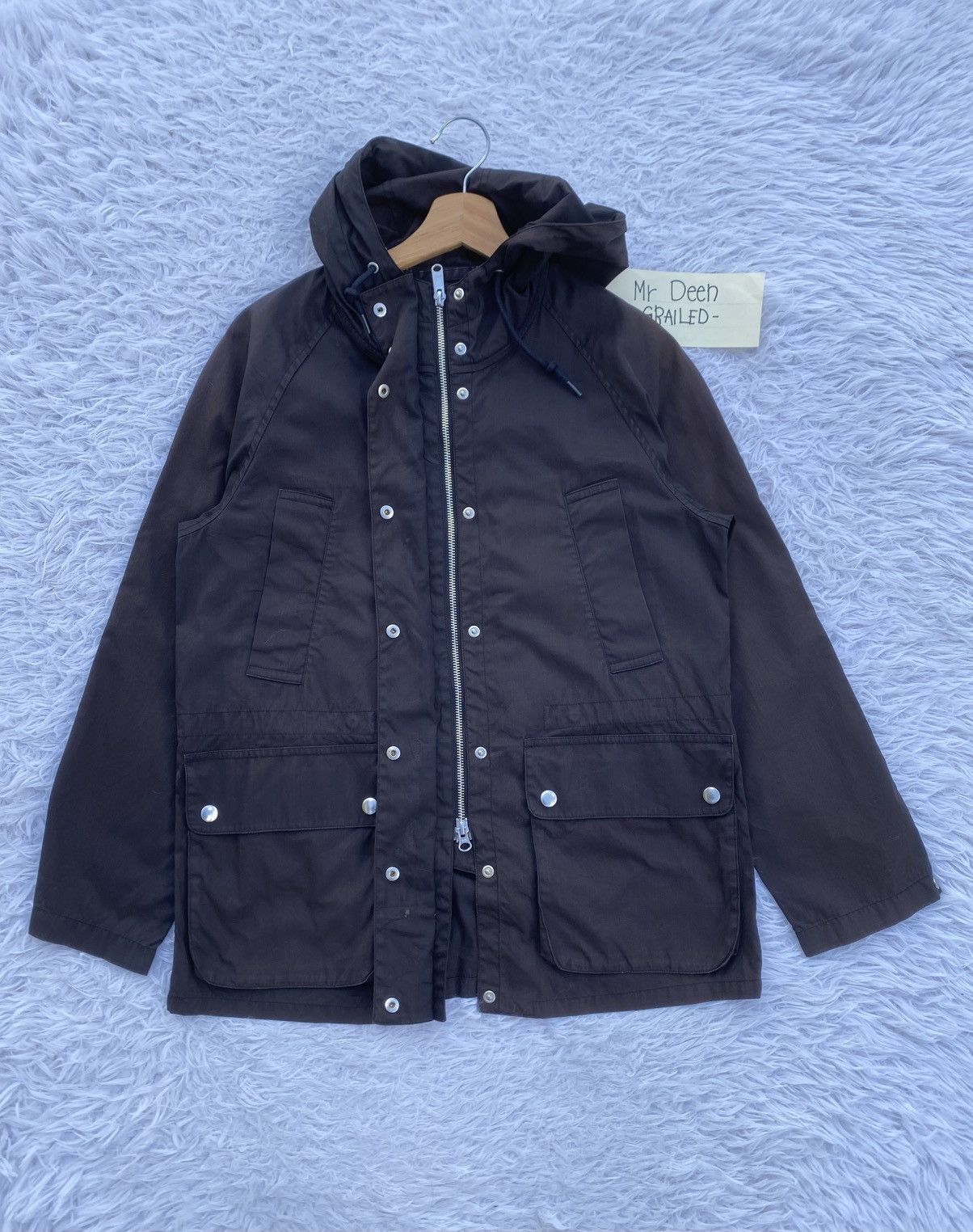 Margaret Howell Rare Margaret Howell MHL Waterproof Hoodie Jacket Size US M / EU 48-50 / 2 - 5 Thumbnail