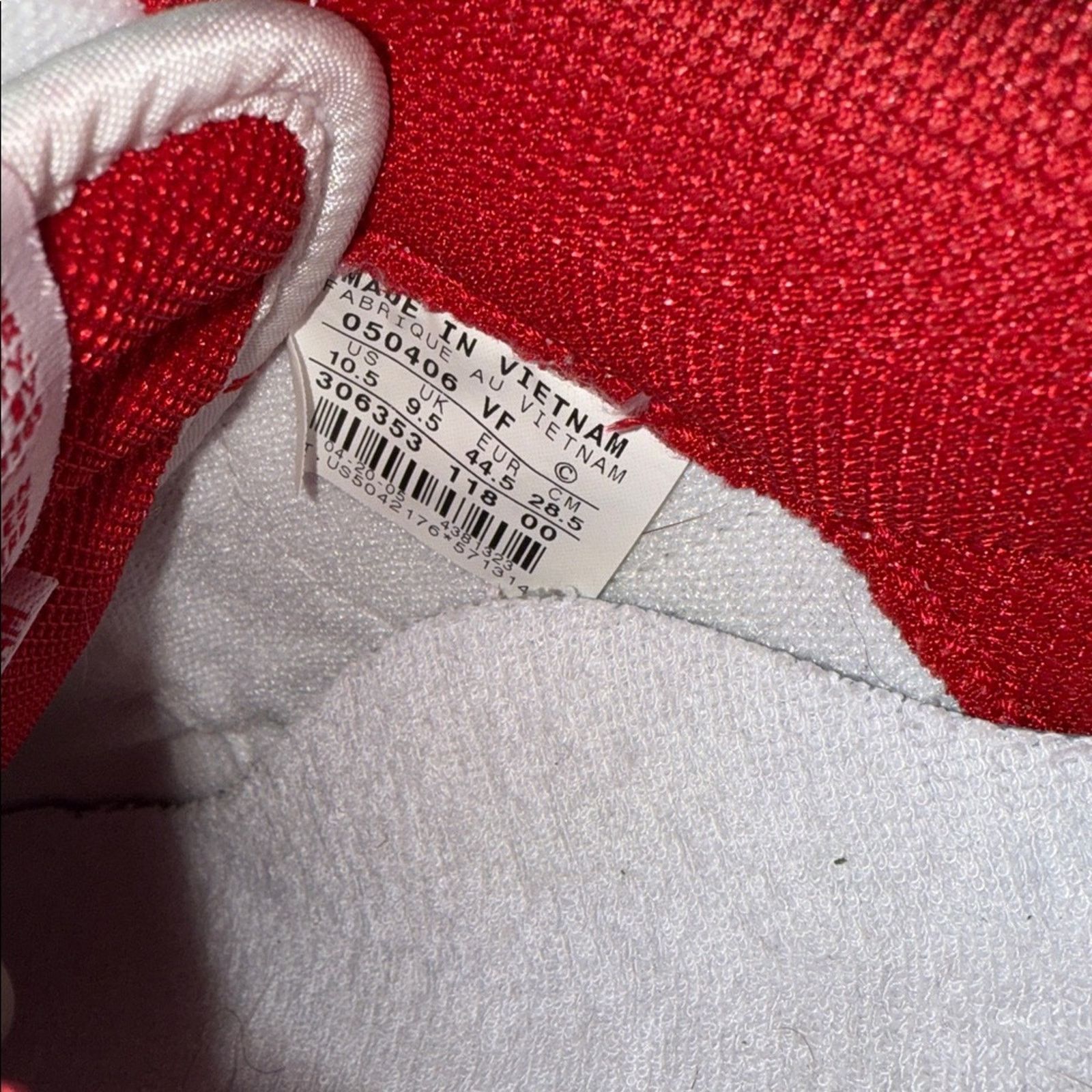 Nike 2005 Nike Air Force 1 Size US 10.5 / EU 43-44 - 11 Thumbnail