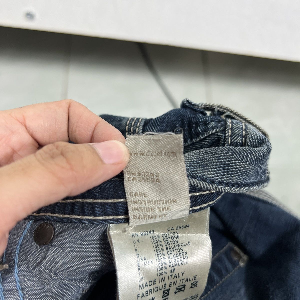 Diesel 🔥 DIESEL DYED WASH KROOLEY REGULAR SLIM CARROT Size US 30 / EU 46 - 21 Thumbnail